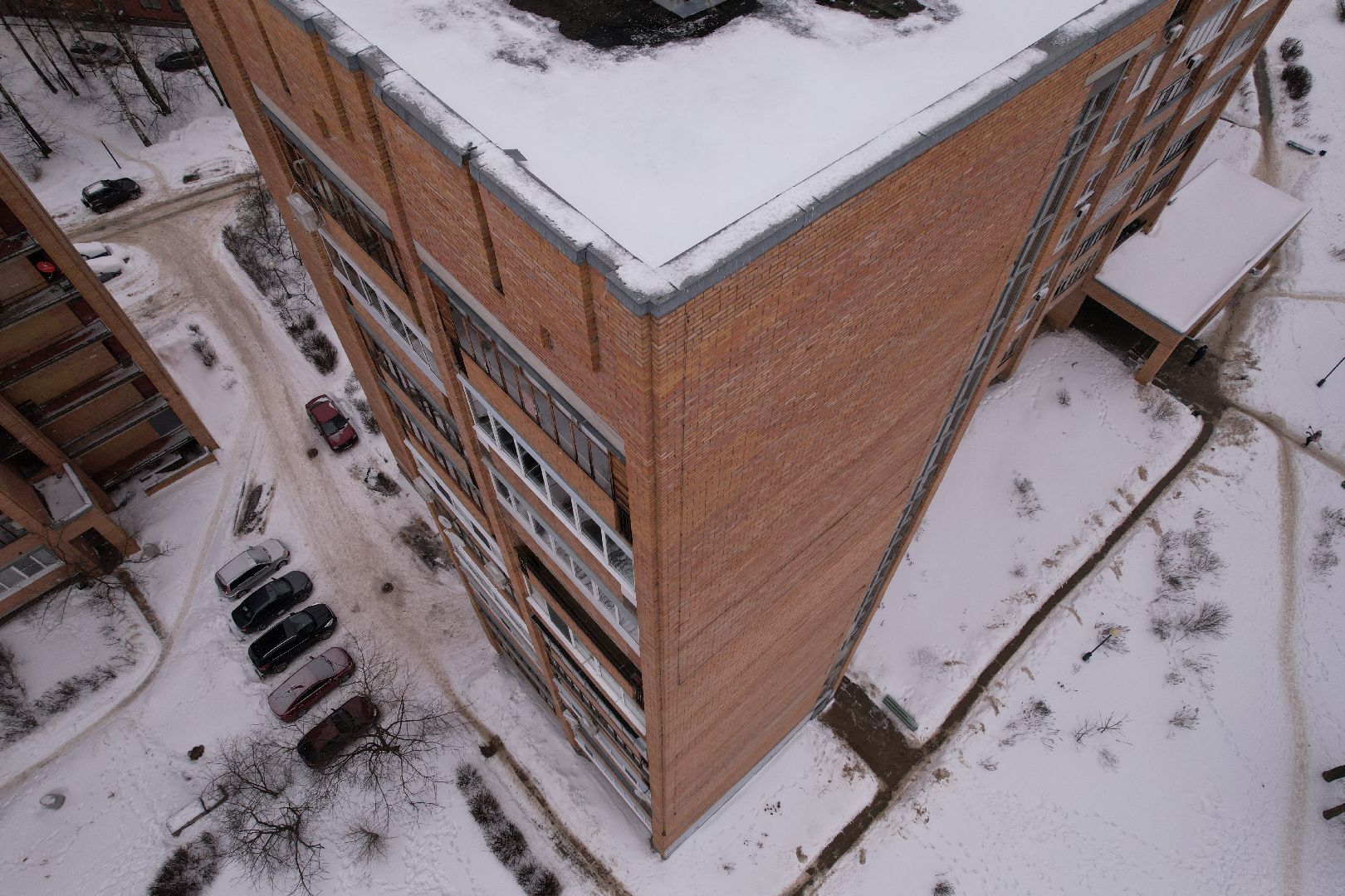 видео с коптера, протвино, дом,