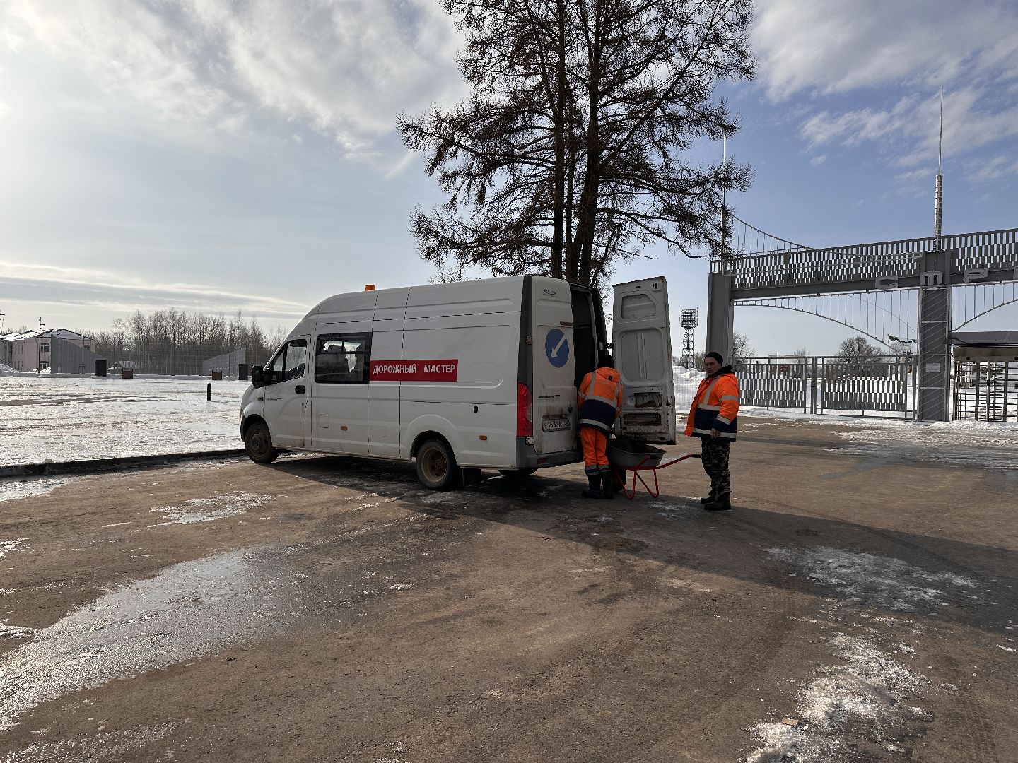 Клин, общество, уборка снега, ЖКХ, зима,