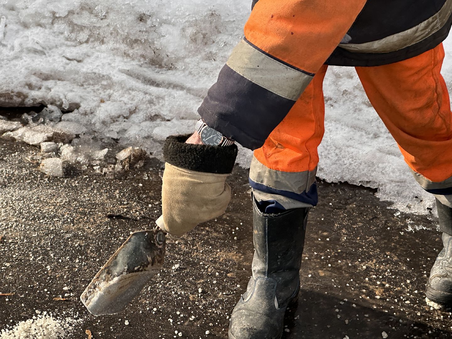 Клин, общество, уборка снега, ЖКХ, зима,