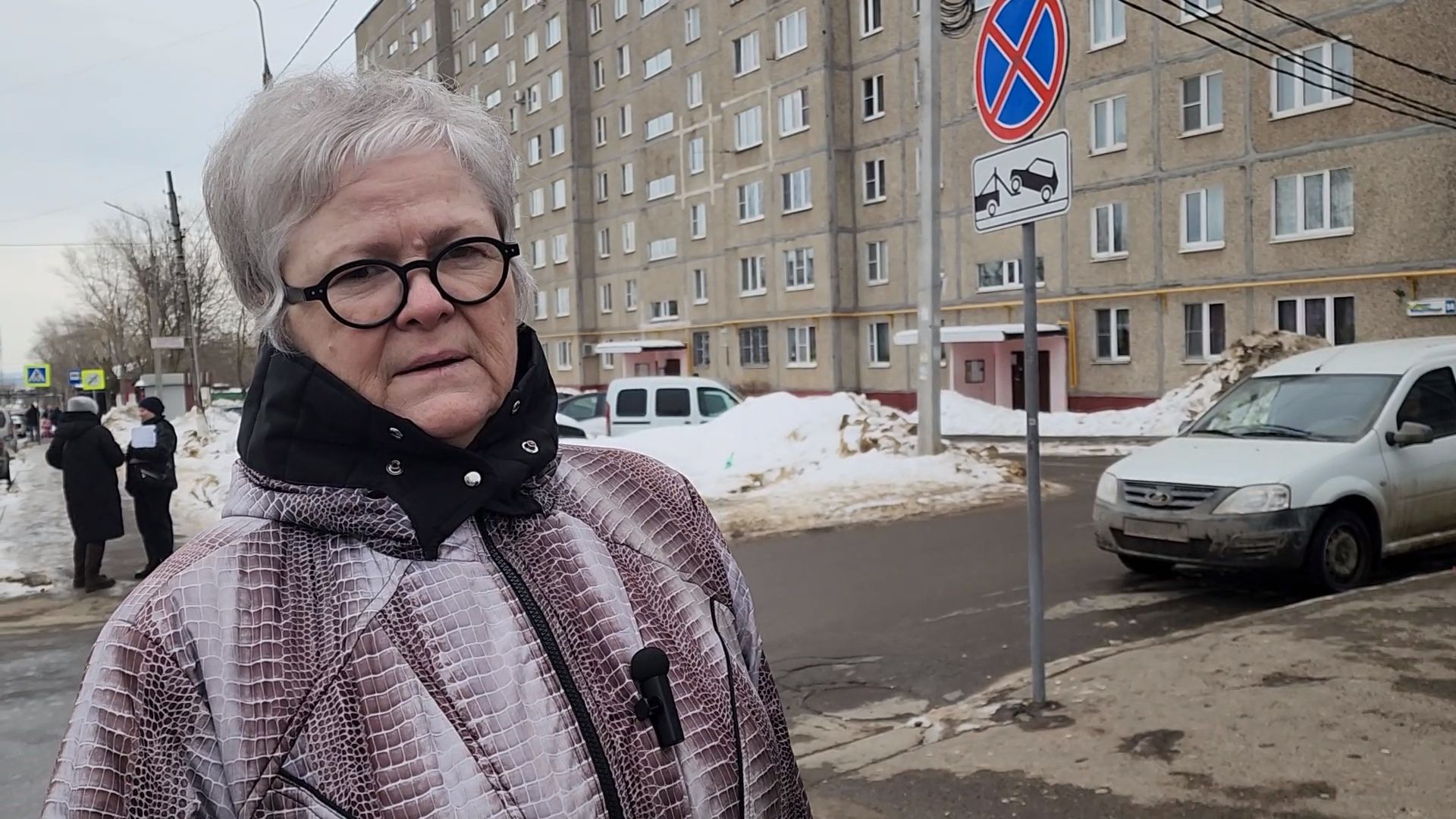 Подольск, Дорожные знаки, выездная администрация, остановка запрещена,