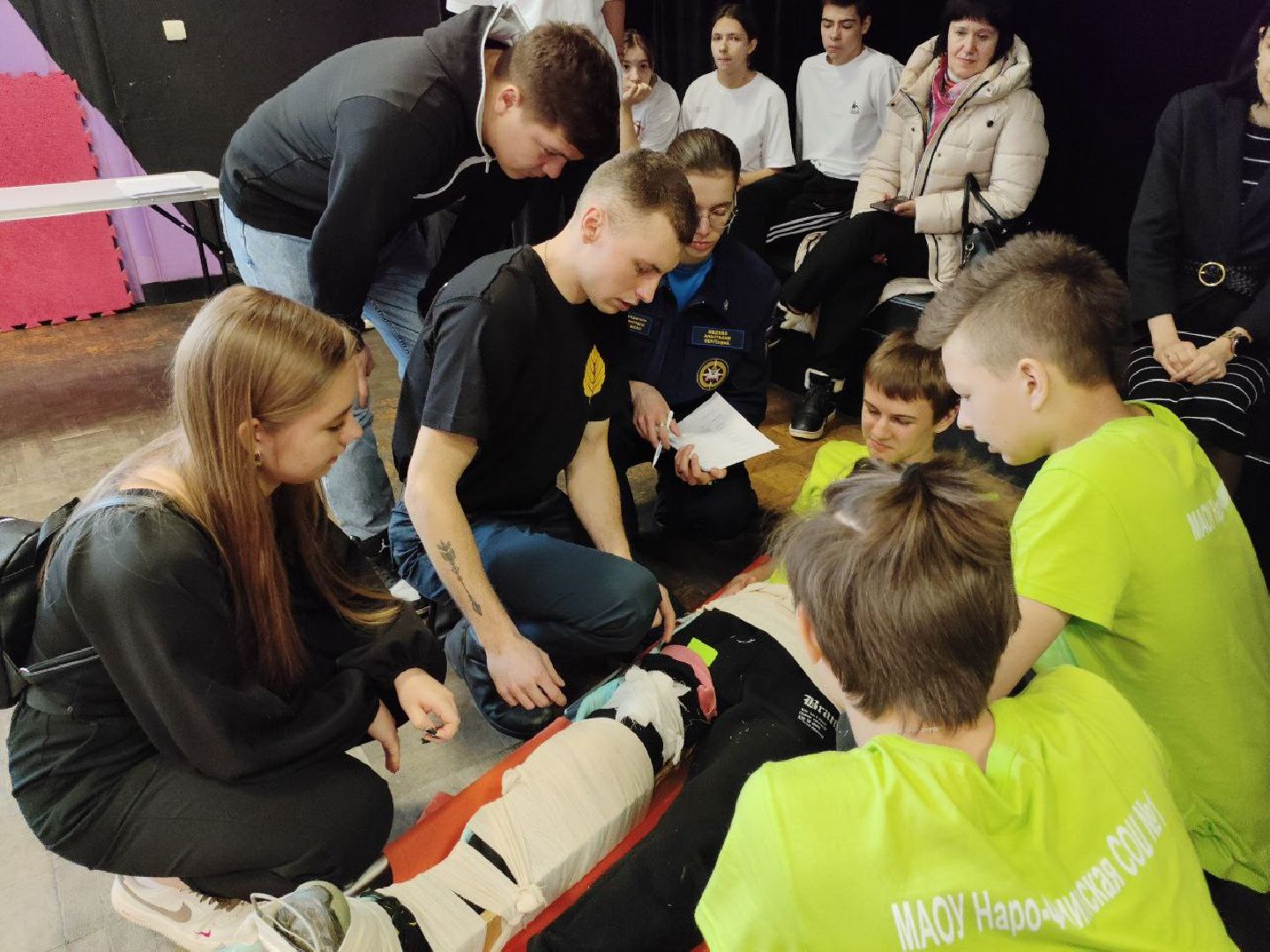 наро-фоминск, наро-фоминский городской округ ., школа безопасности, молодежный центр наро-фоминск, юнармия, движение первых,