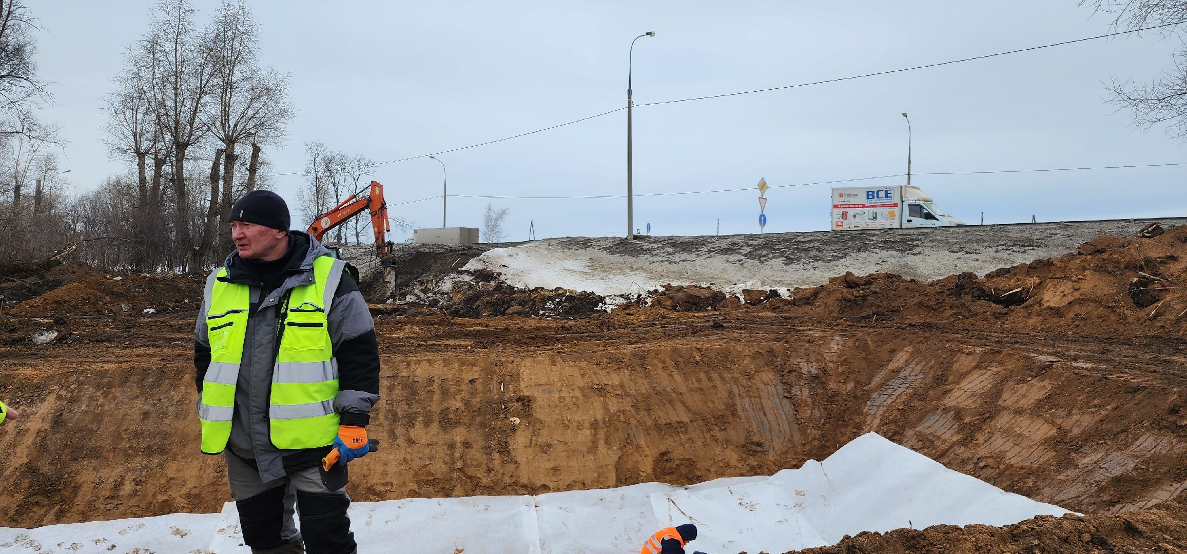 Коломна, дороги,