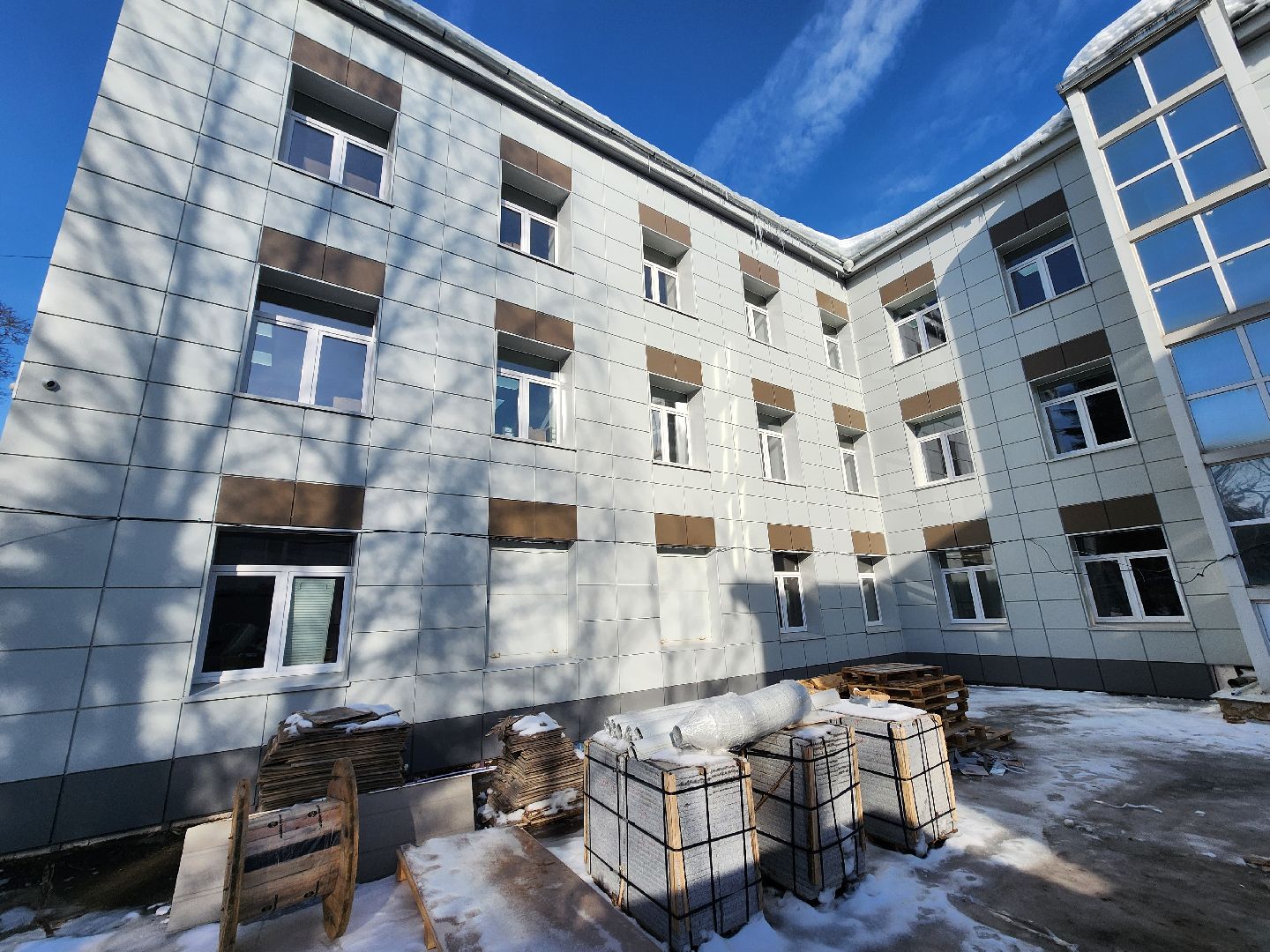 капитальный ремонт, капитальный ремонт поликлиники,