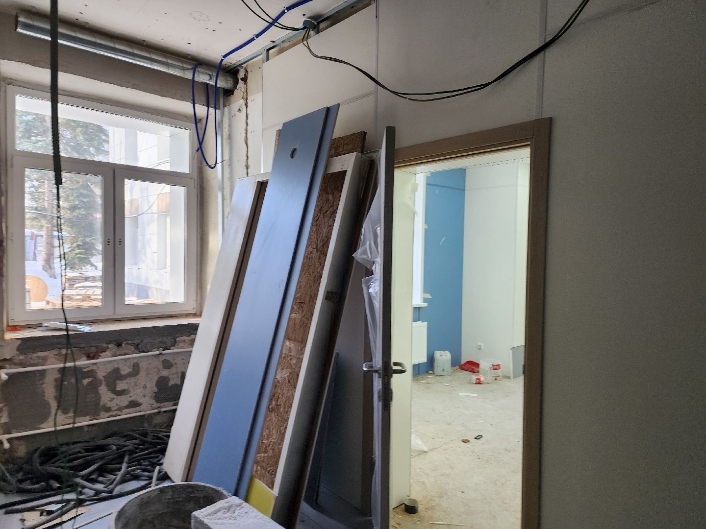 капитальный ремонт, капитальный ремонт поликлиники,