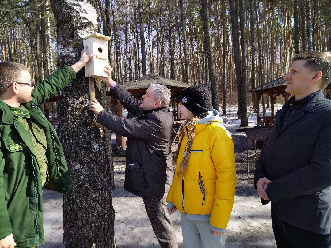 Скворечник для птиц, Минэкологии, Мытищи, Сбербанк