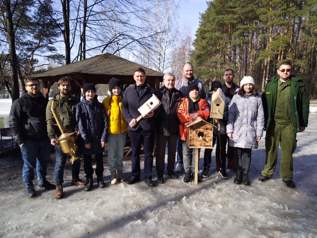Скворечник для птиц, Минэкологии, Мытищи, Сбербанк