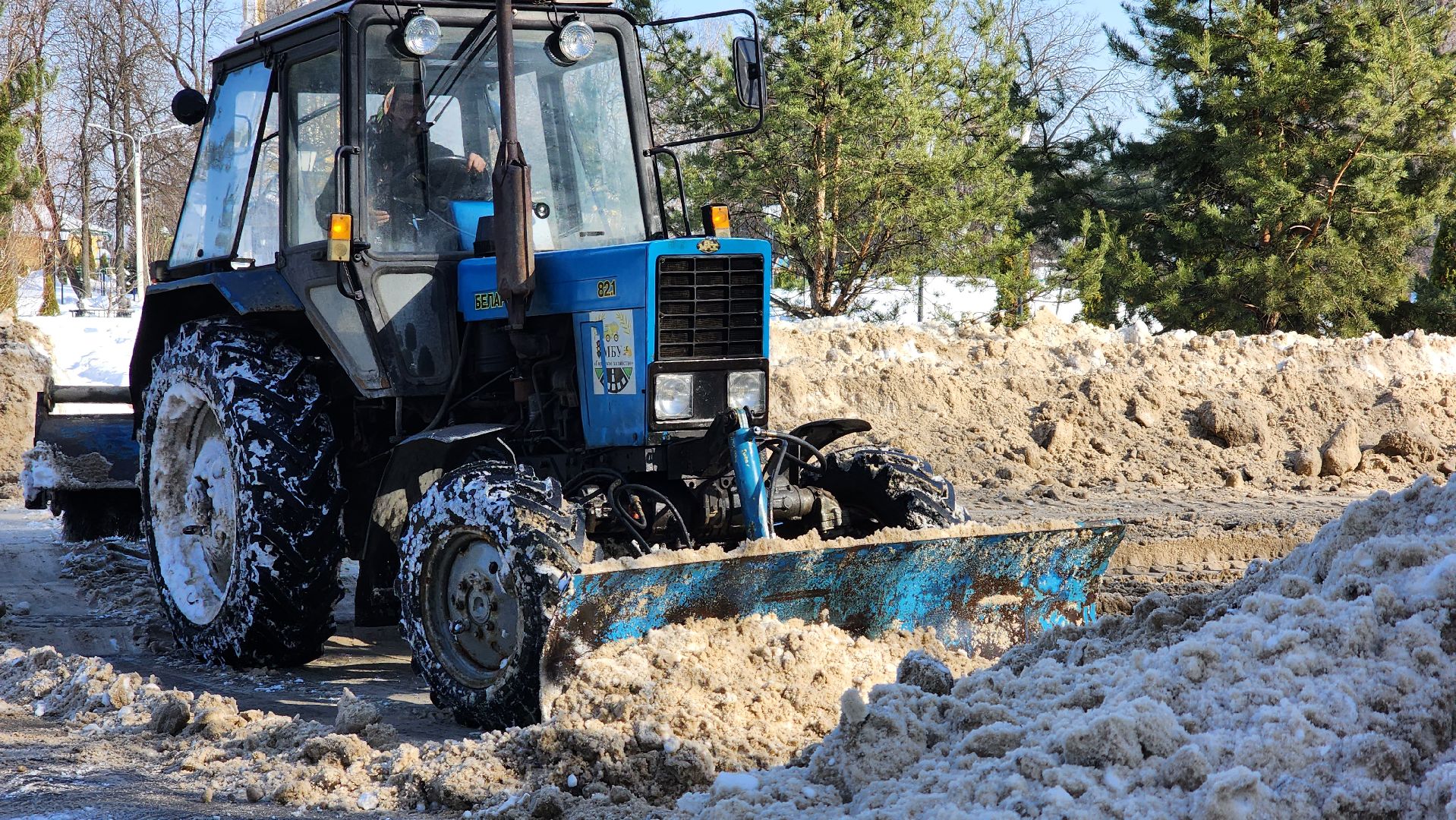 жкх, уборка снега, коммунальщики, Лосино-Петровский, дороги,