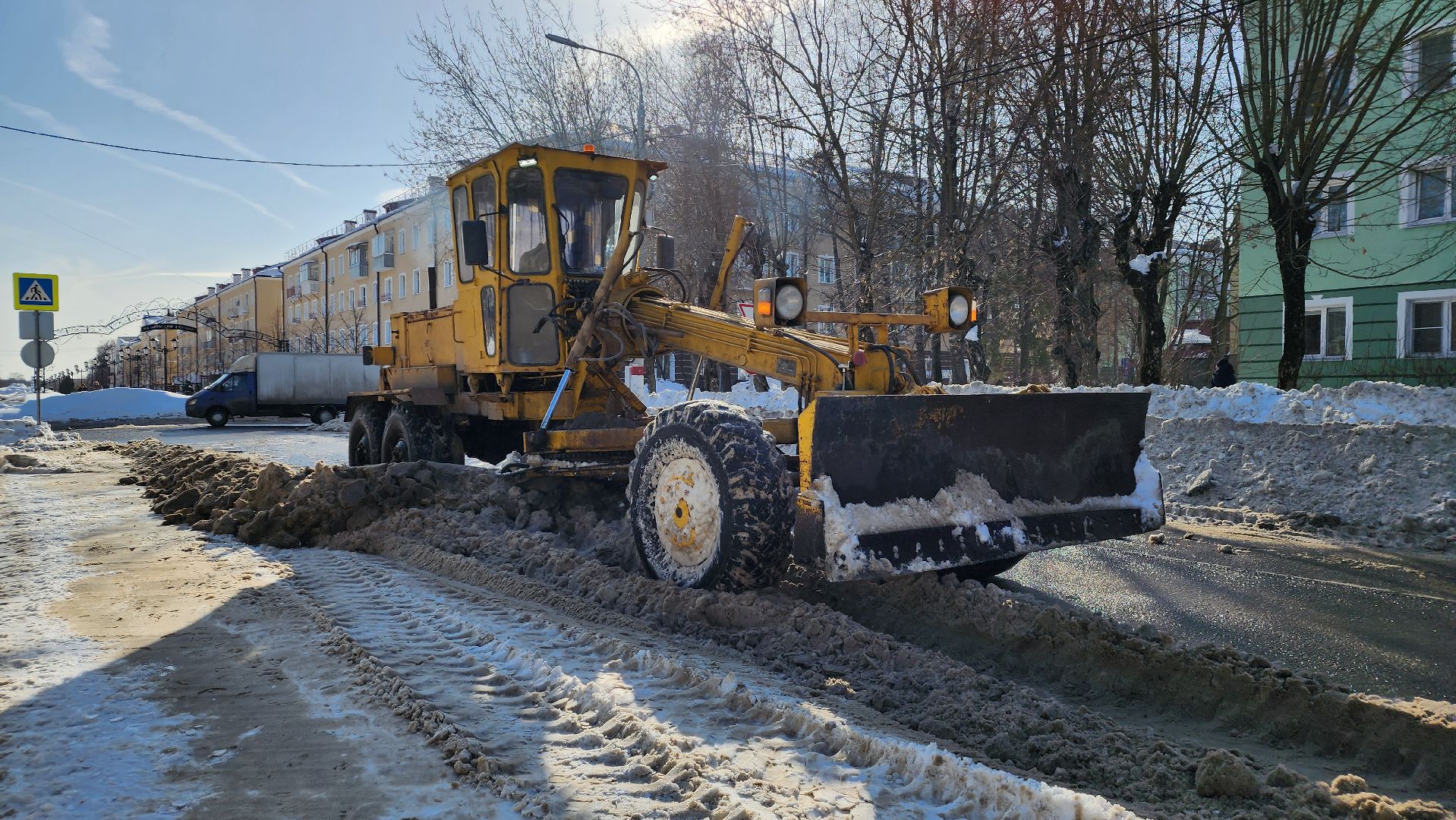 жкх, уборка снега, коммунальщики, Лосино-Петровский, дороги,