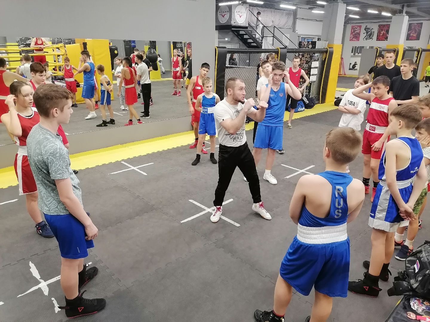 спорт в подмосковье, бокс, Дети, Тренер,