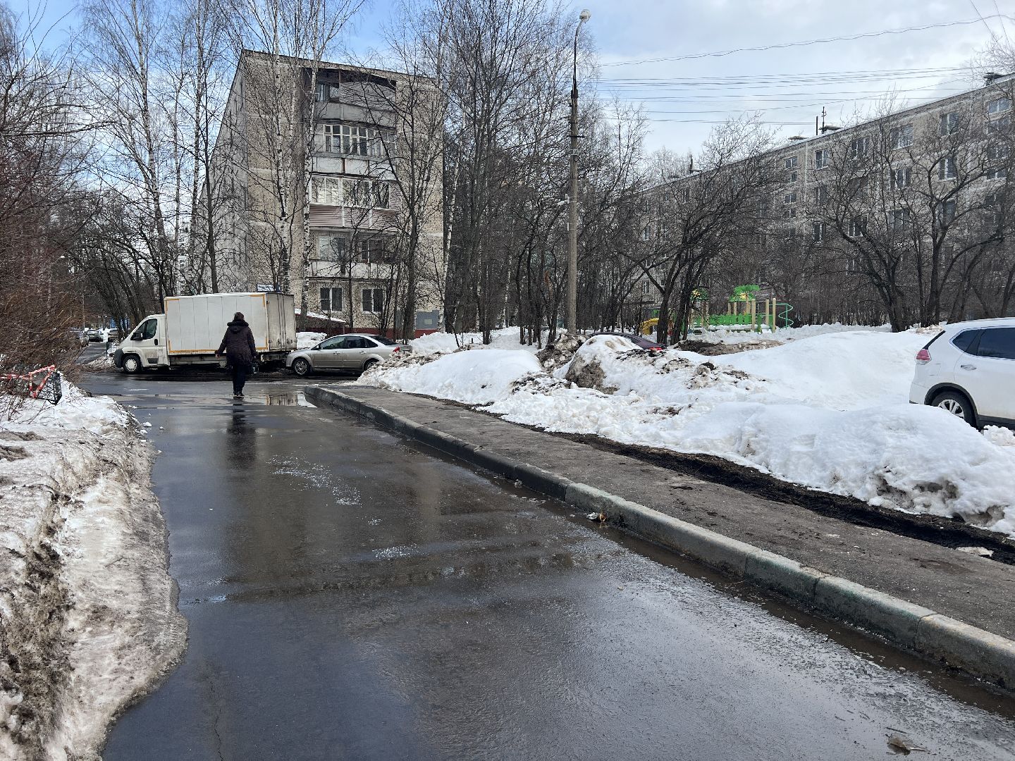 химки, уборка снега, уборка дворов, жкх,