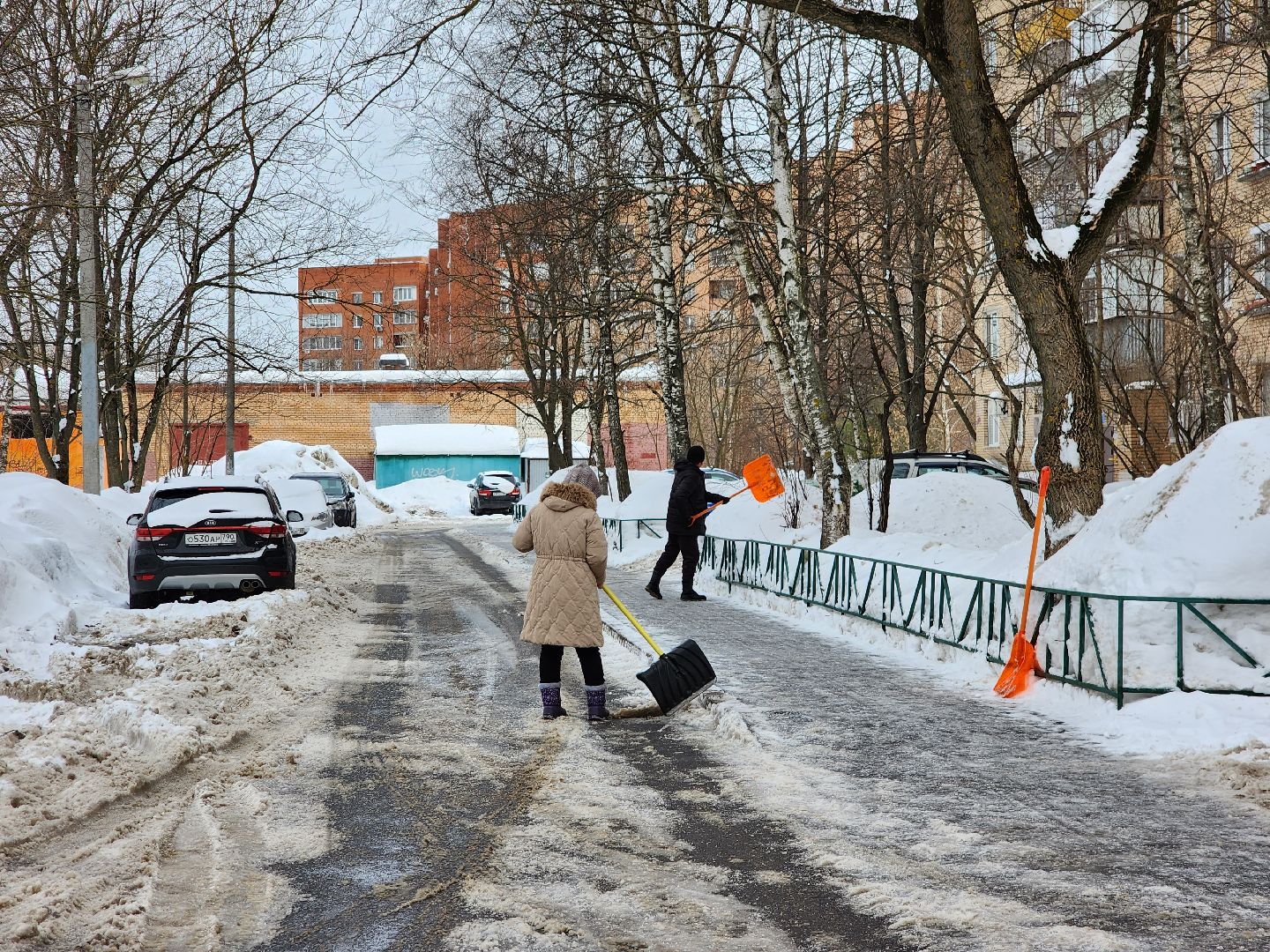 жкх, уборка снега, фрязино,