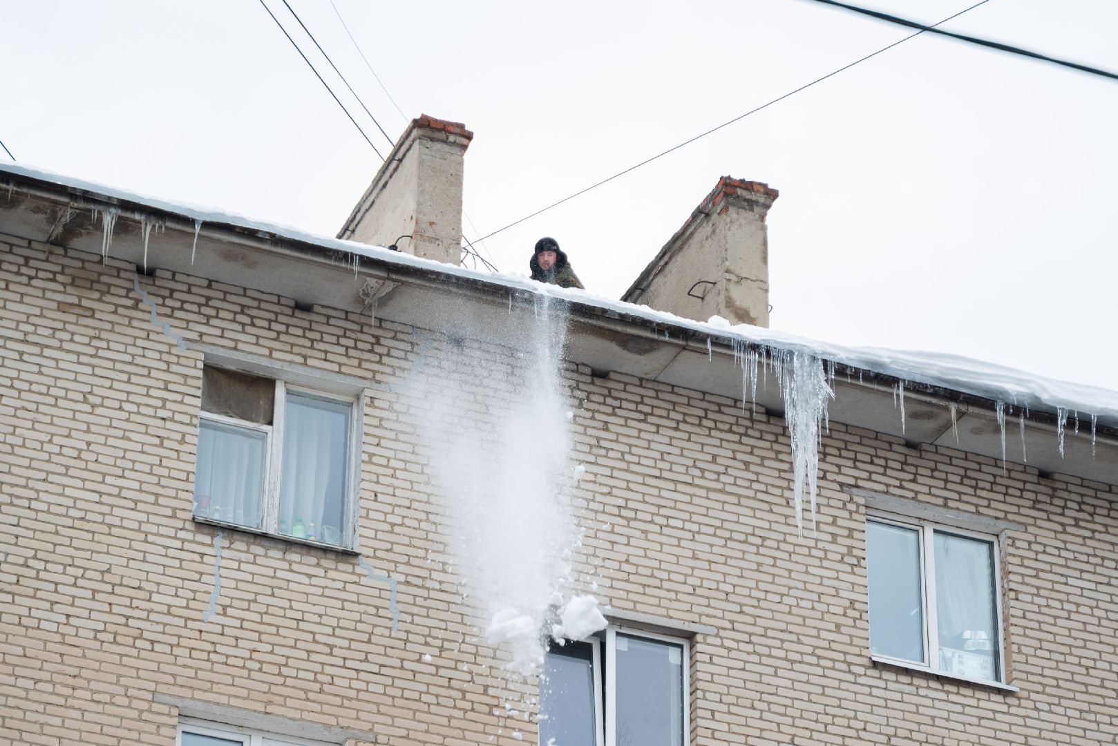 лыткарино, жкх, сосульки, наледь,