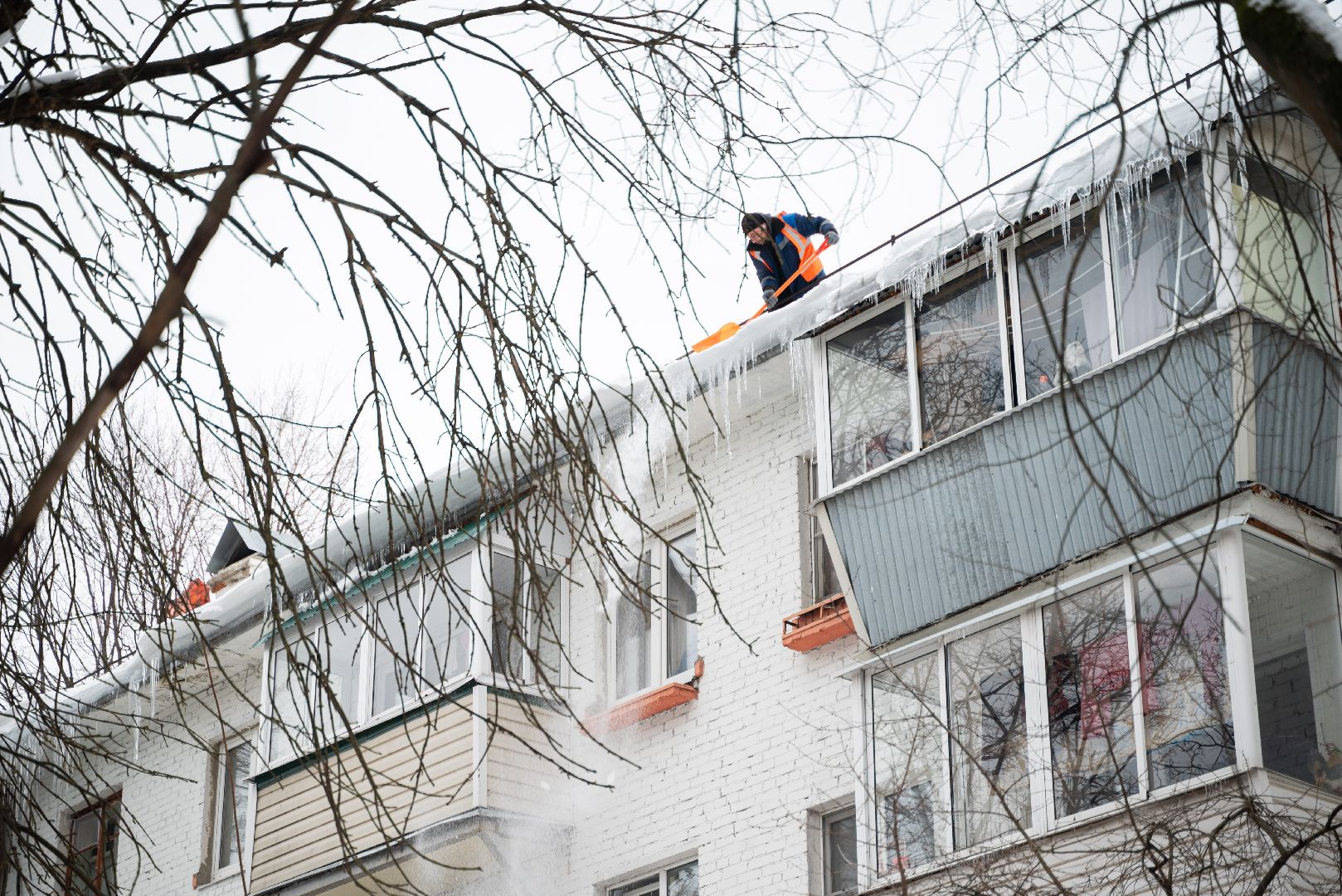 лыткарино, жкх, сосульки, наледь,