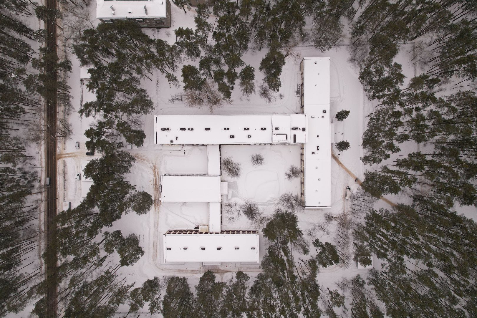 видео с коптера, лицей, образование,