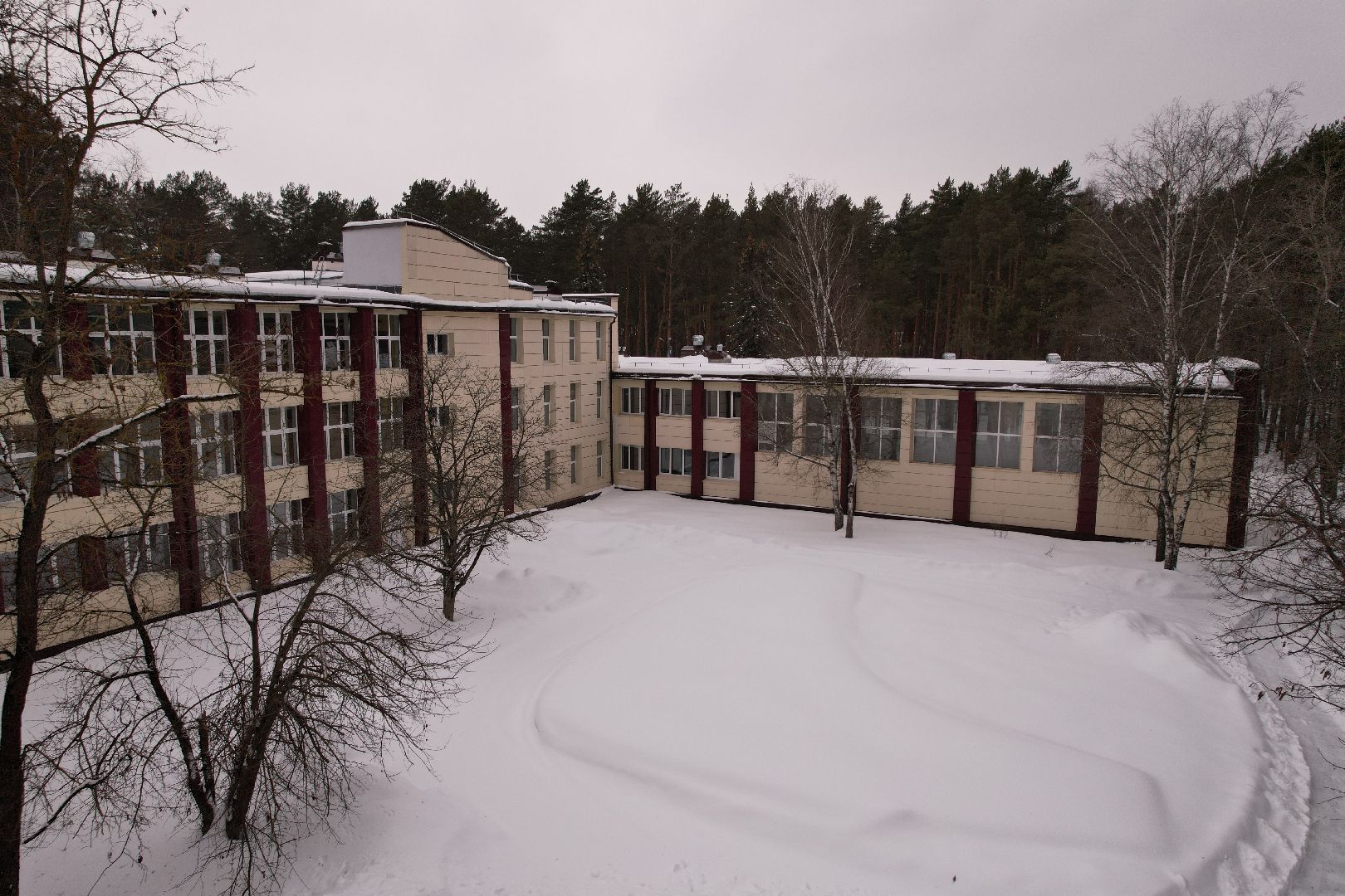 видео с коптера, лицей, образование,