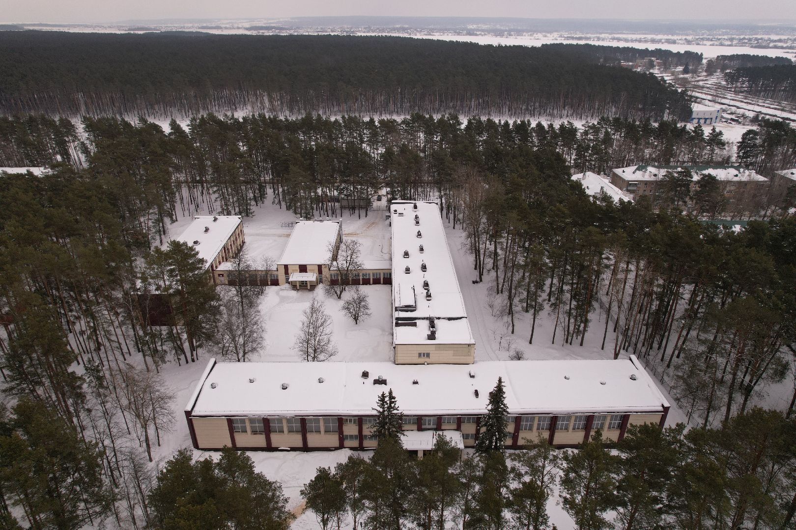 видео с коптера, лицей, образование,
