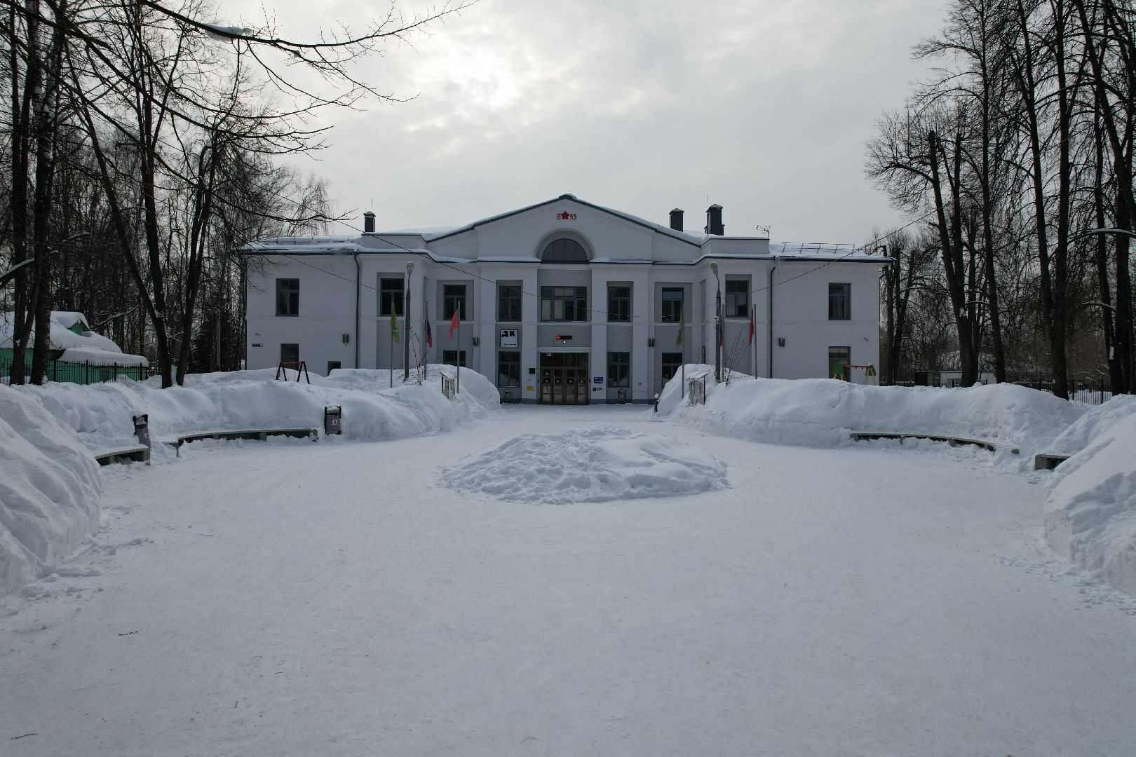 видео с коптера, культура, пушкино,