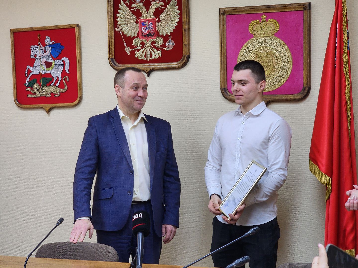 воскресенск, жилищный сертификат, жители, квартира, вручение сертификата,