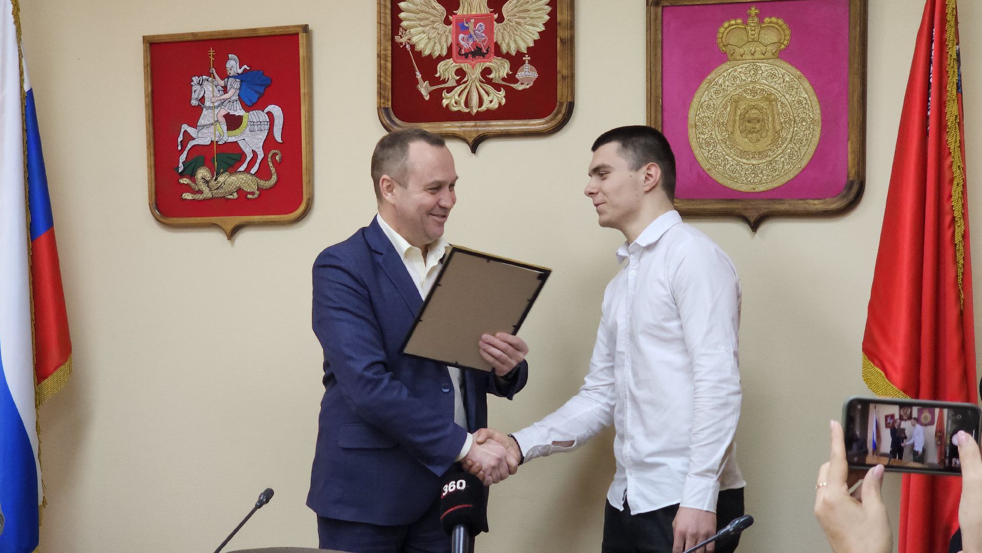 воскресенск, жилищный сертификат, жители, квартира, вручение сертификата,