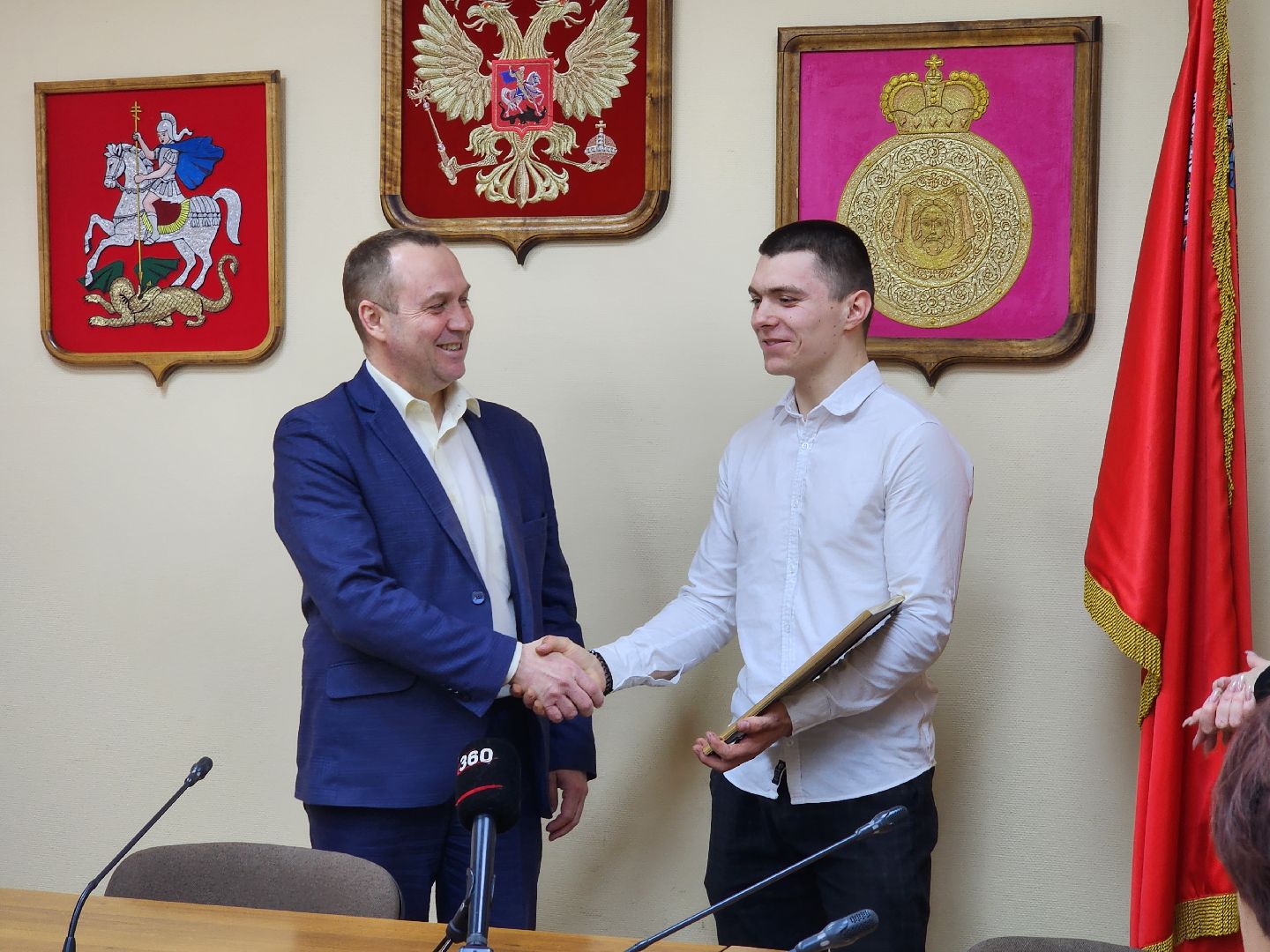 воскресенск, жилищный сертификат, жители, квартира, вручение сертификата,