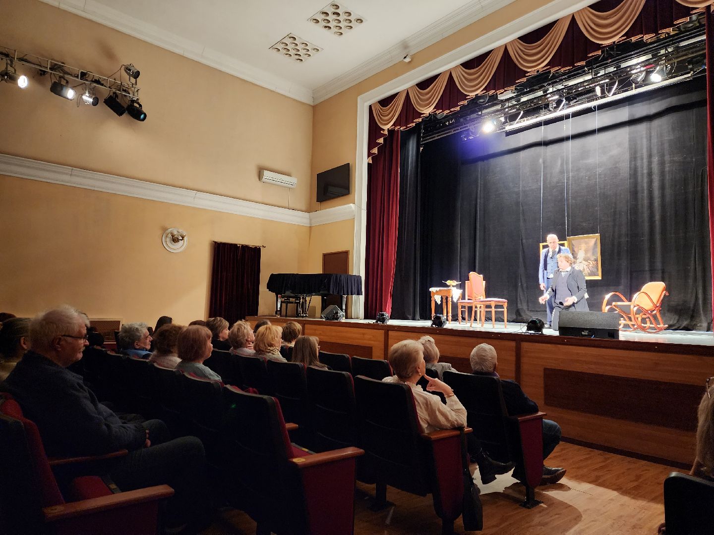 пушкино, спектакль, премьера спектакля, любительский театр, тургенев,