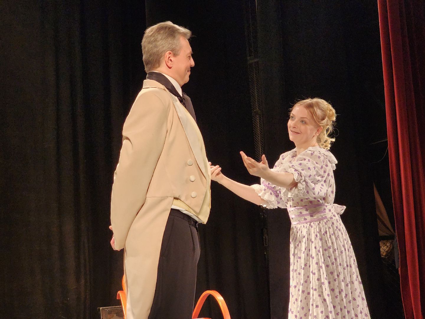 пушкино, спектакль, премьера спектакля, любительский театр, тургенев,