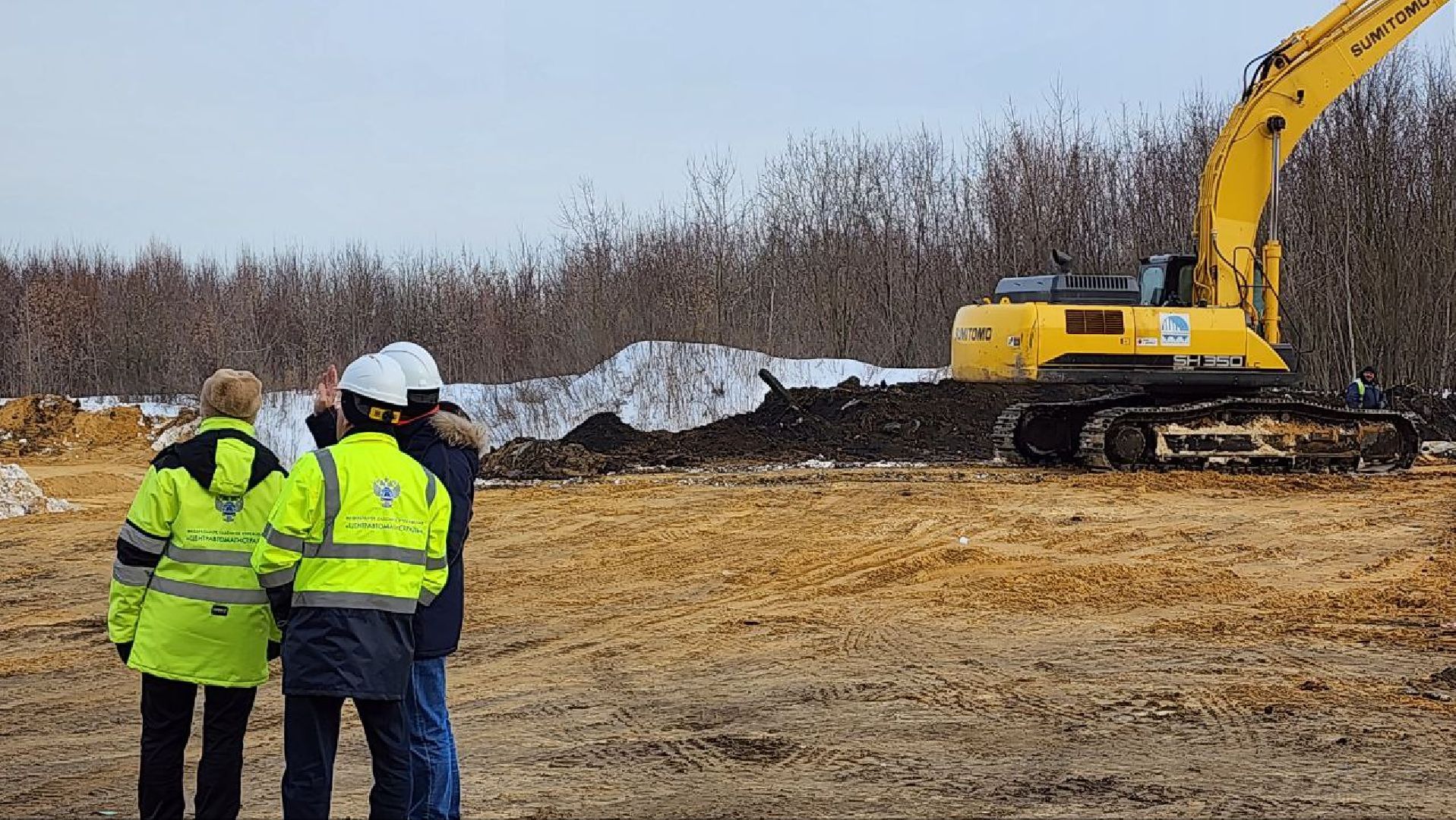 поселок Октябрьский, строители, Безопасные качественные дороги,