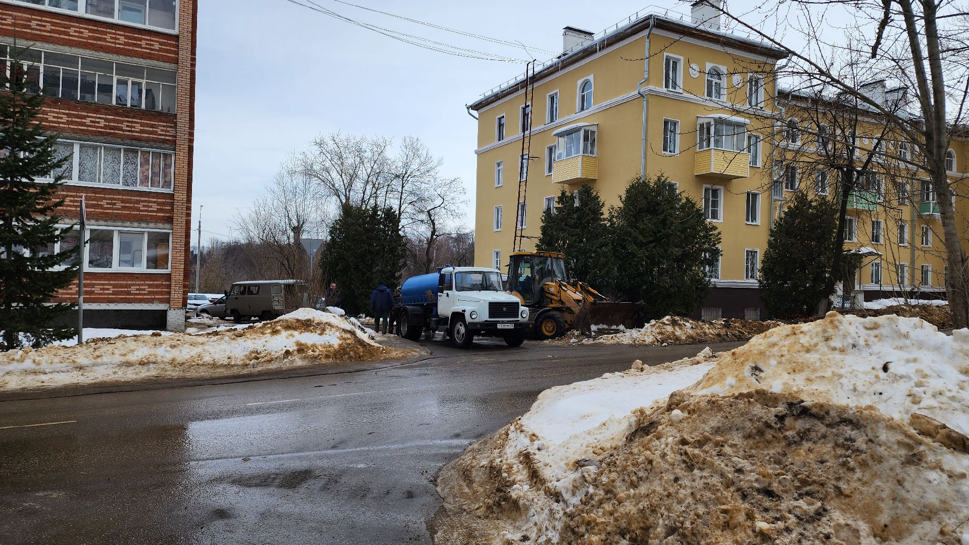 кашира, жкх, авария, холодная вода, хвс, советский проспект, водоканал,