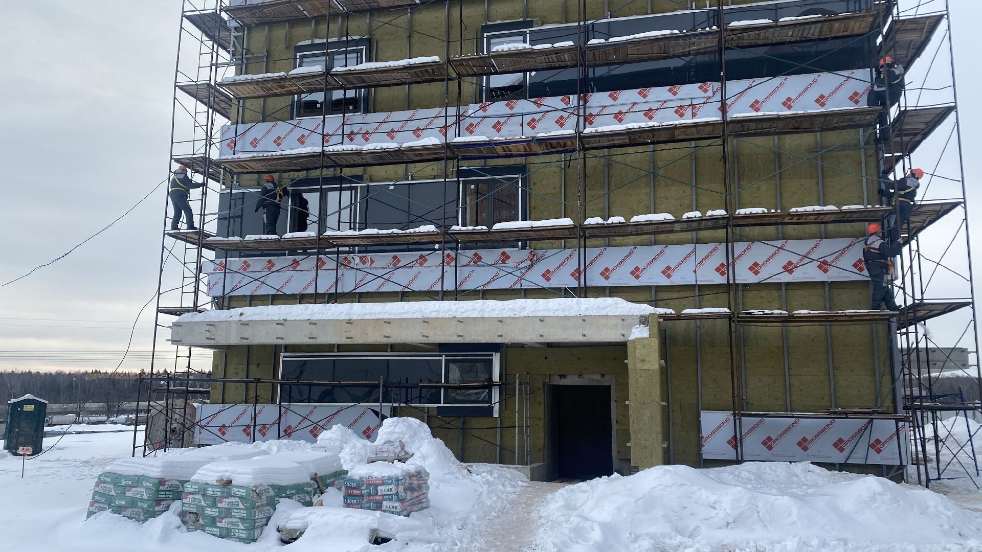 строительство, поликлиника, южное бутово, социальные объекты, строительство поликлиник в новом жк,