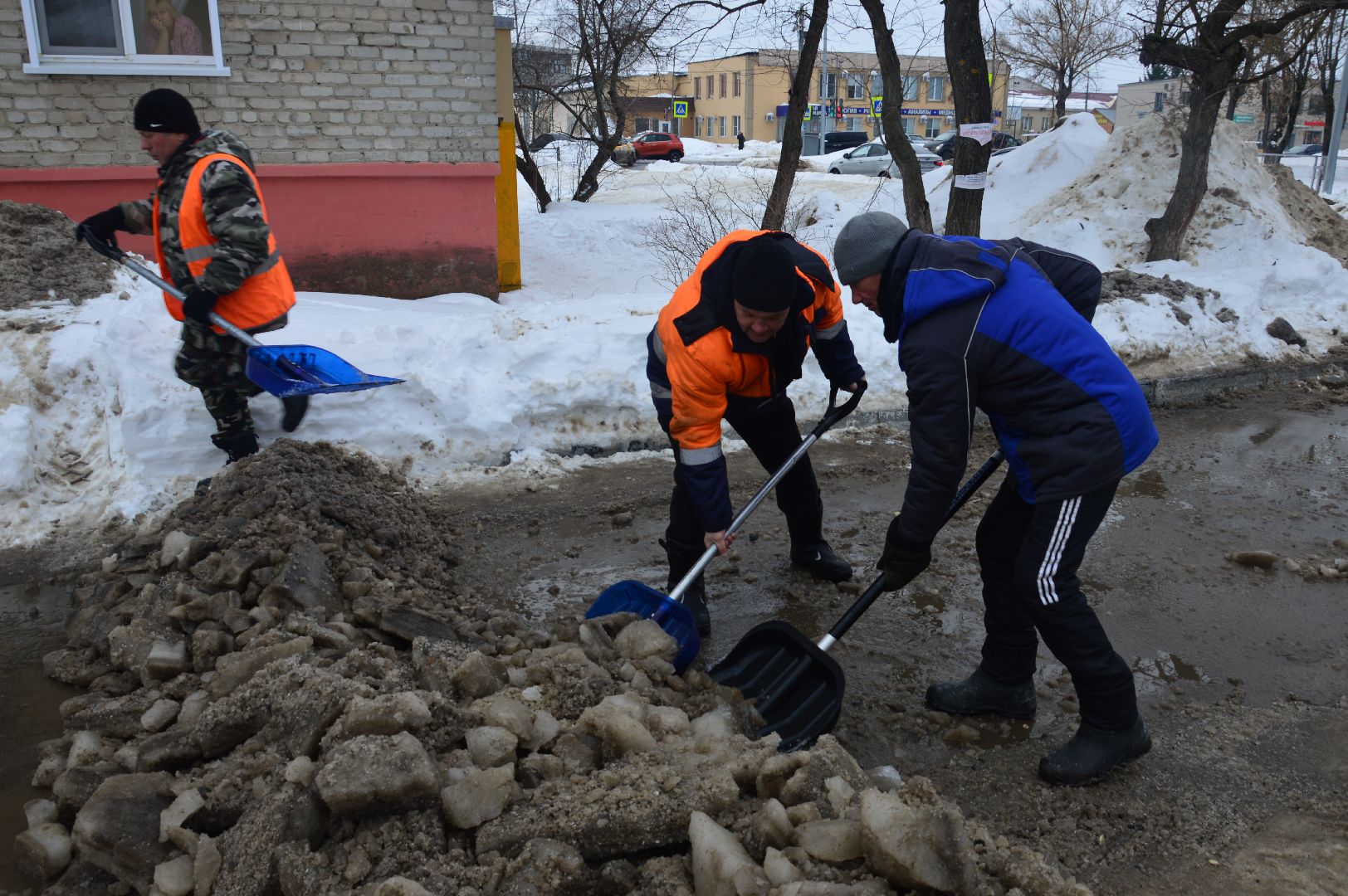 гололед, гололедица, шатура, жкх и благоустройство, жкх подмосковье, дороги подмосковья, дворы, уборка снега и наледи,