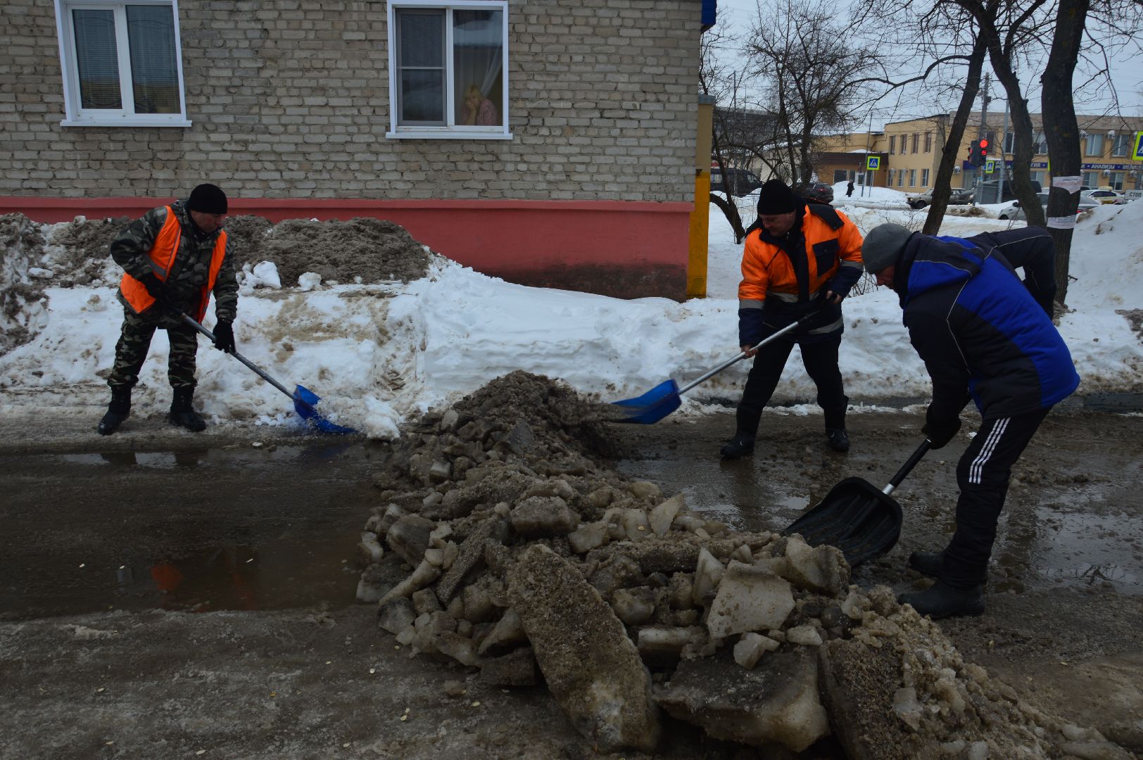 гололед, гололедица, шатура, жкх и благоустройство, жкх подмосковье, дороги подмосковья, дворы, уборка снега и наледи,