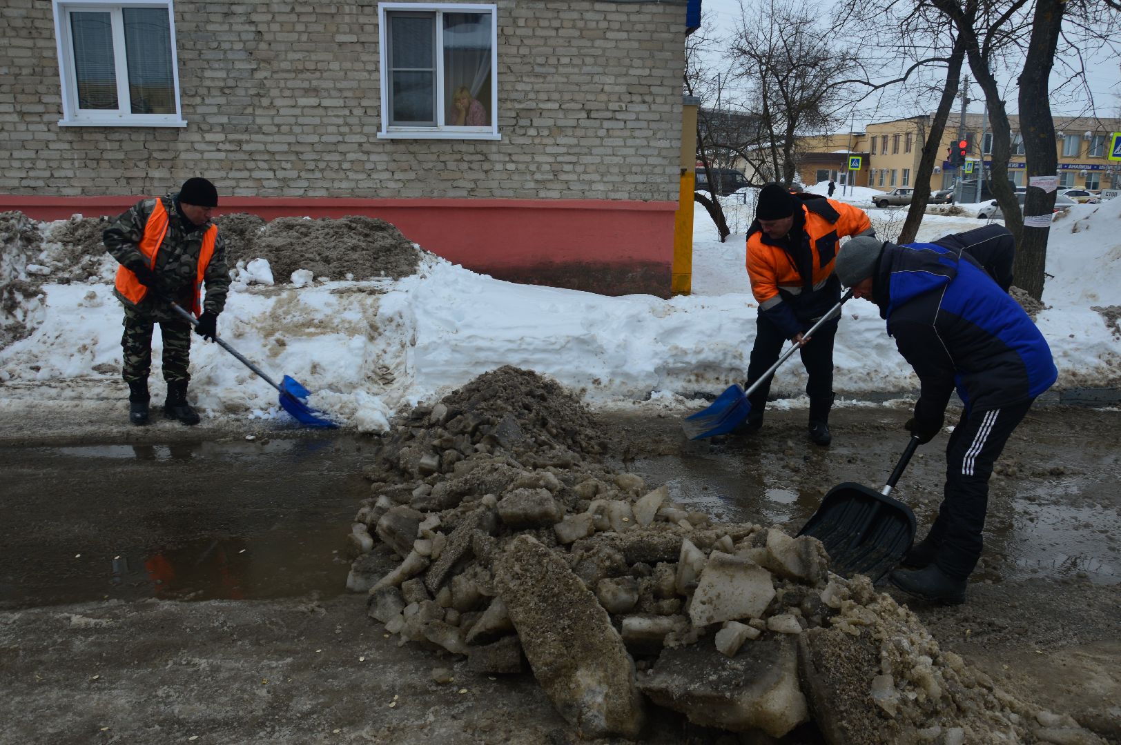 гололед, гололедица, шатура, жкх и благоустройство, жкх подмосковье, дороги подмосковья, дворы, уборка снега и наледи,