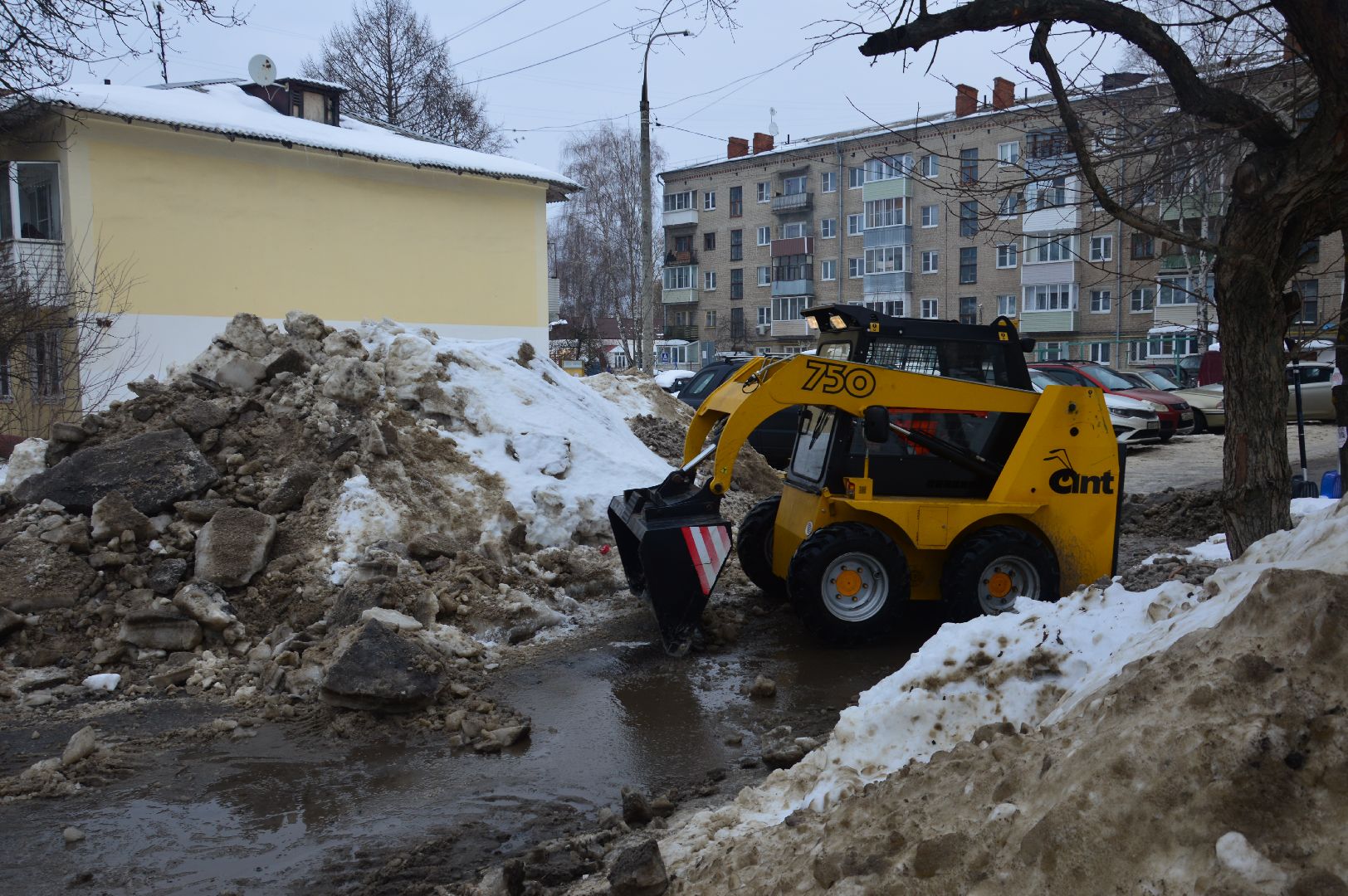 гололед, гололедица, шатура, жкх и благоустройство, жкх подмосковье, дороги подмосковья, дворы, уборка снега и наледи,