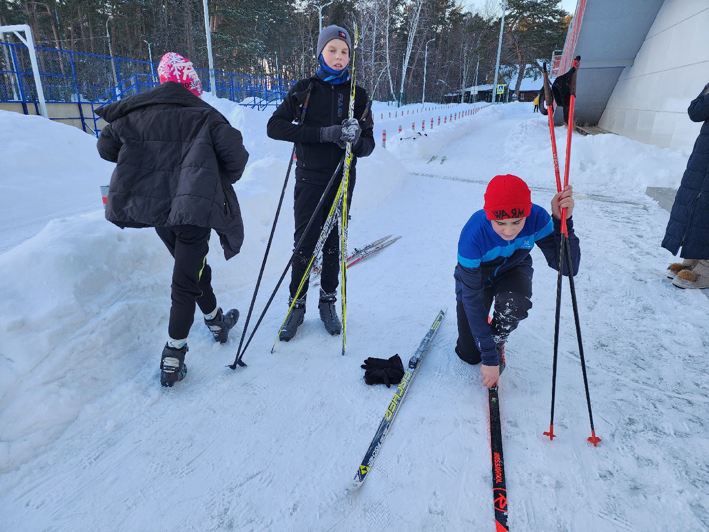 серпухов, подмосковье, секция лыжного спорта, стадион спартак,