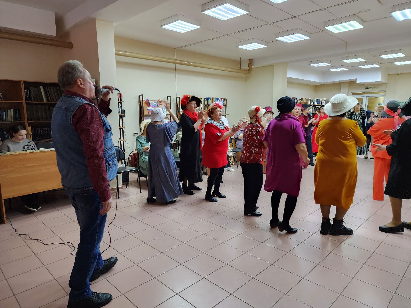 активное долголетие, ногинск, библиотека, пенсионеры,