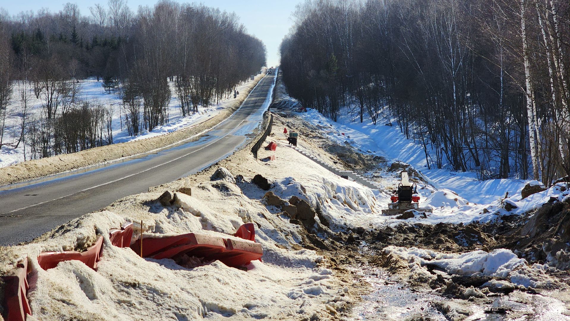 ступино, ремонт дорог ступино, ремонт водовода ступино,
