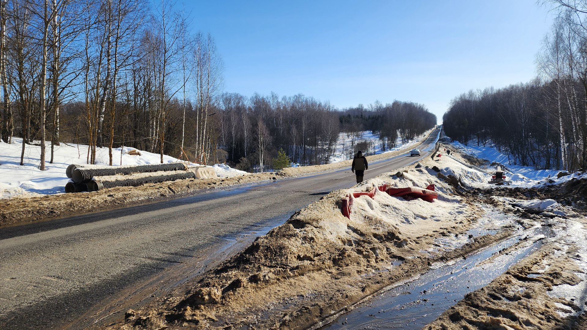 ступино, ремонт дорог ступино, ремонт водовода ступино,