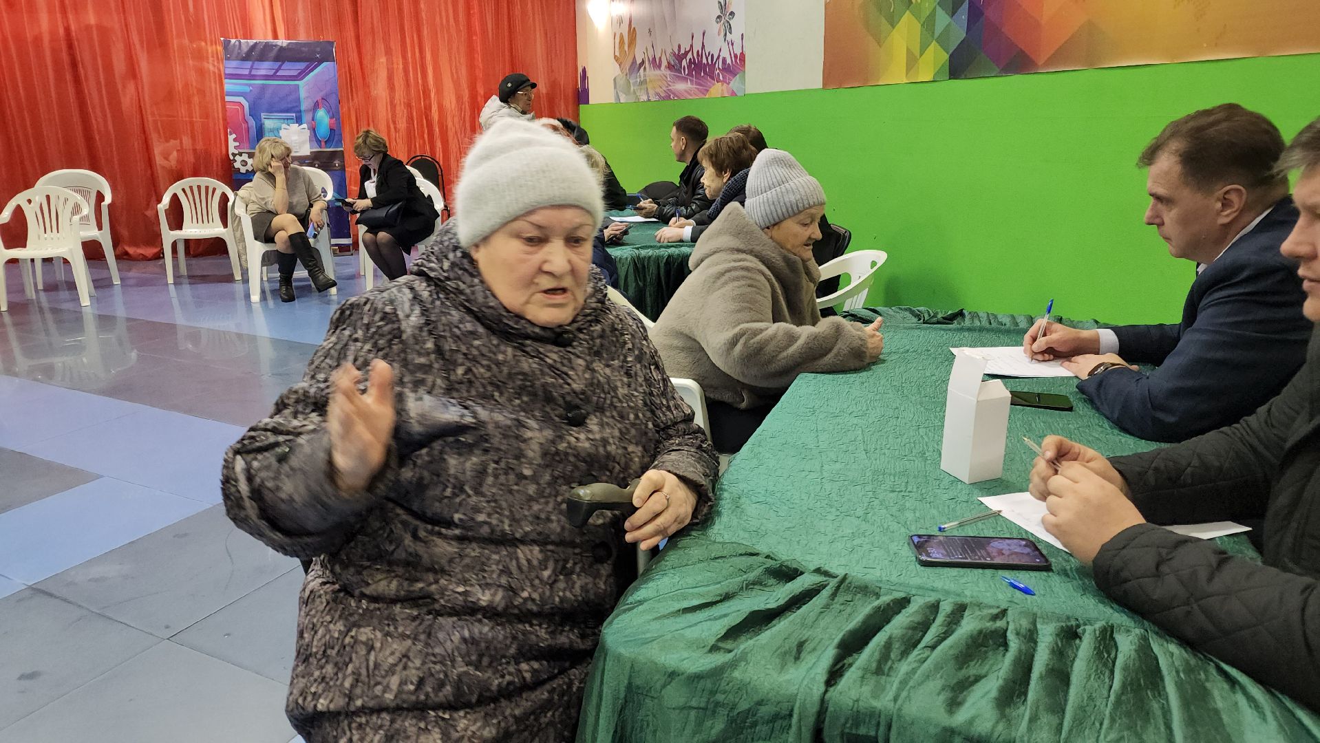 волоколамск, встреча администрации с жителями, встреча с жителями, администрация, благоуйстройство, мбу городское хозяйство,