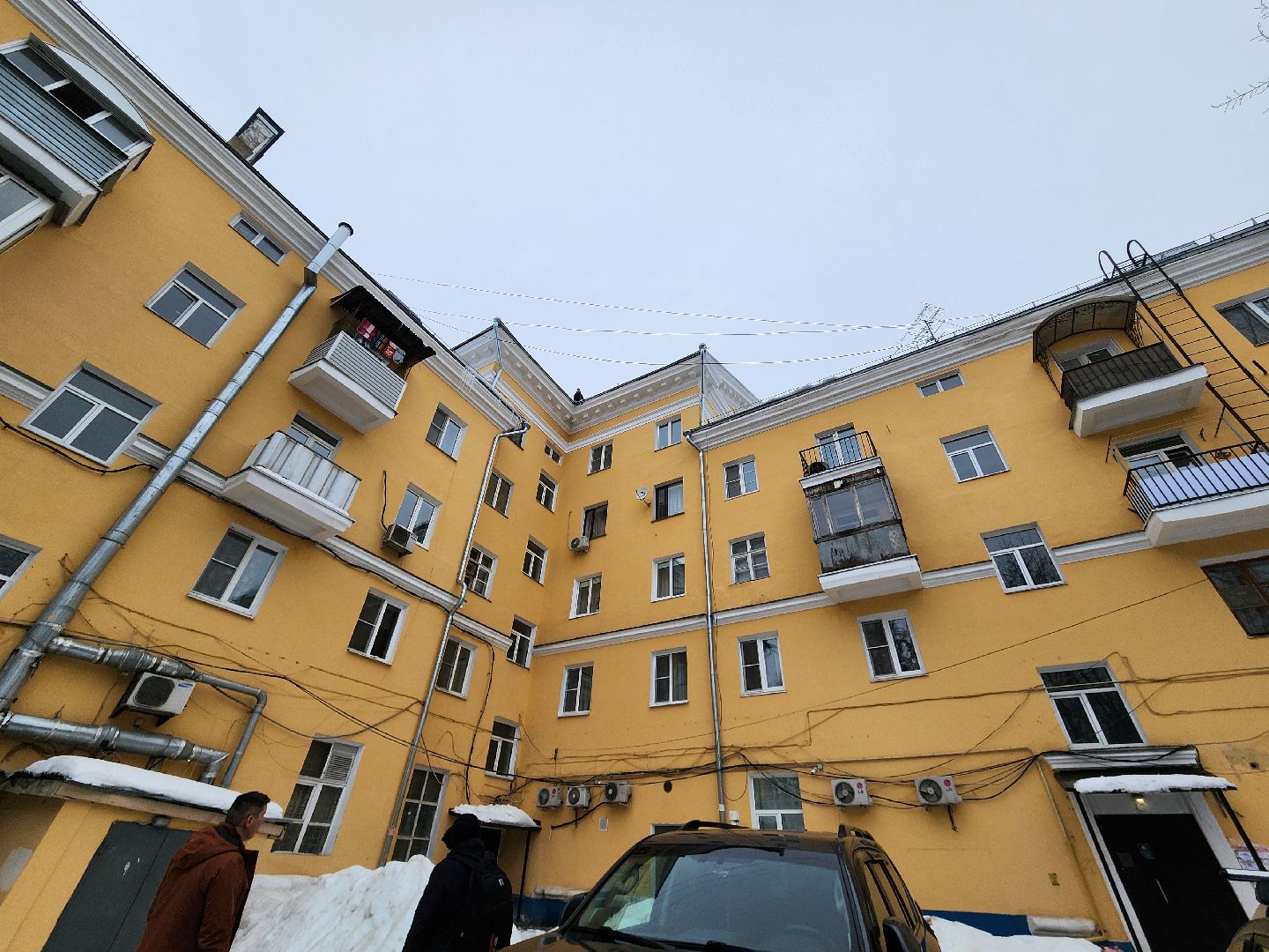 воскресенск, жкх, наледь на крыше, сосульки, мкд,