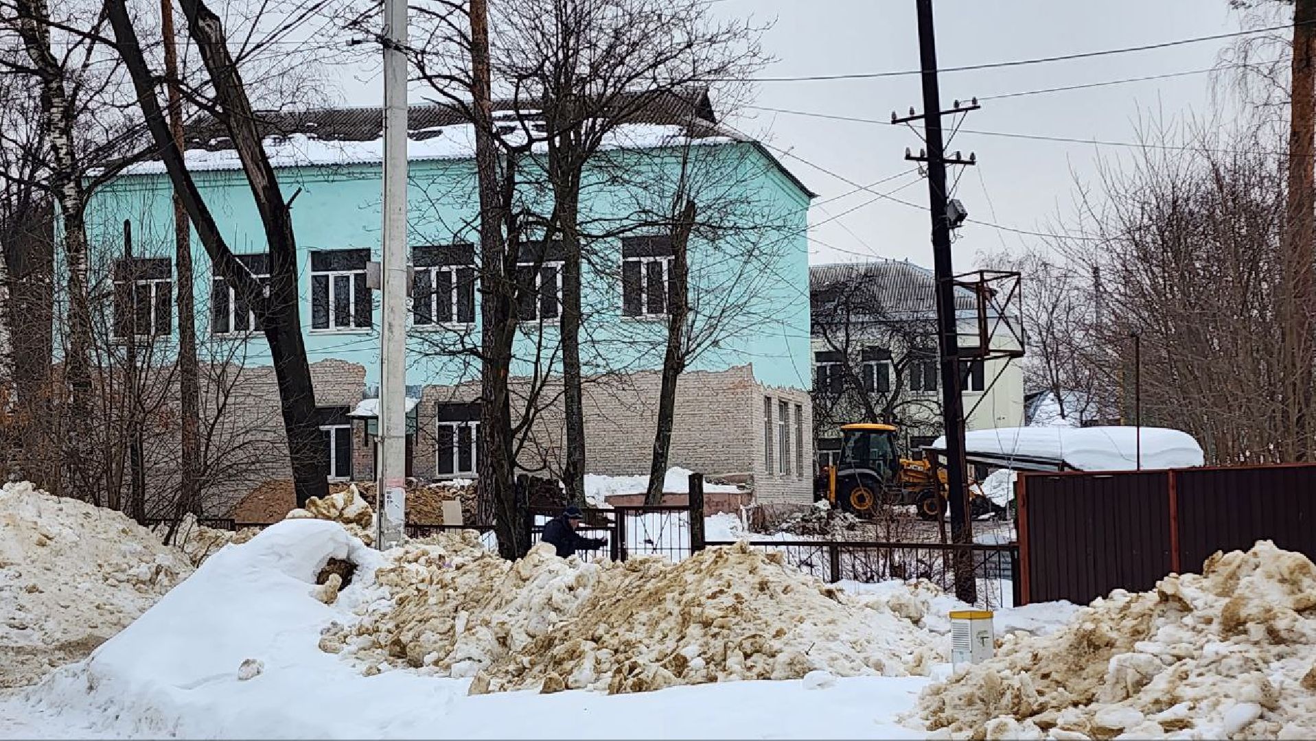 Люберцы, поселок Томилино, строители, школа, капитальный ремонт,