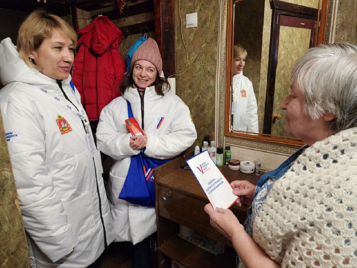 солнечногорск, обход квартир, выборы, волонтер, жители,