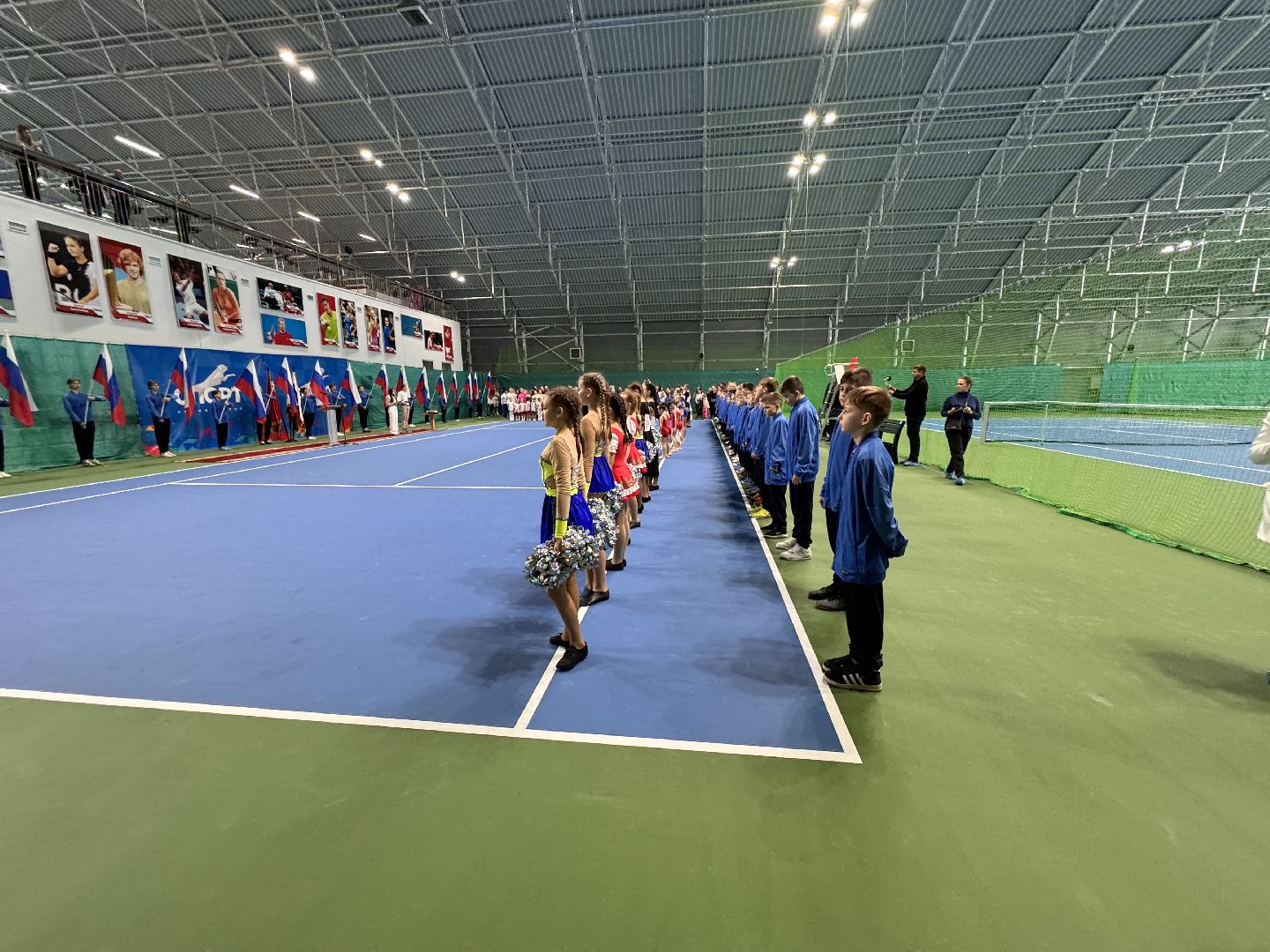 Шаховская, теннис, теннисный центр, Открытие объекта,
