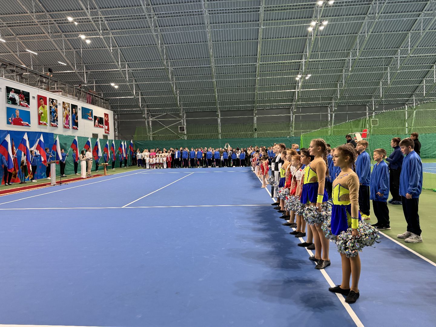 Шаховская, теннис, теннисный центр, Открытие объекта,