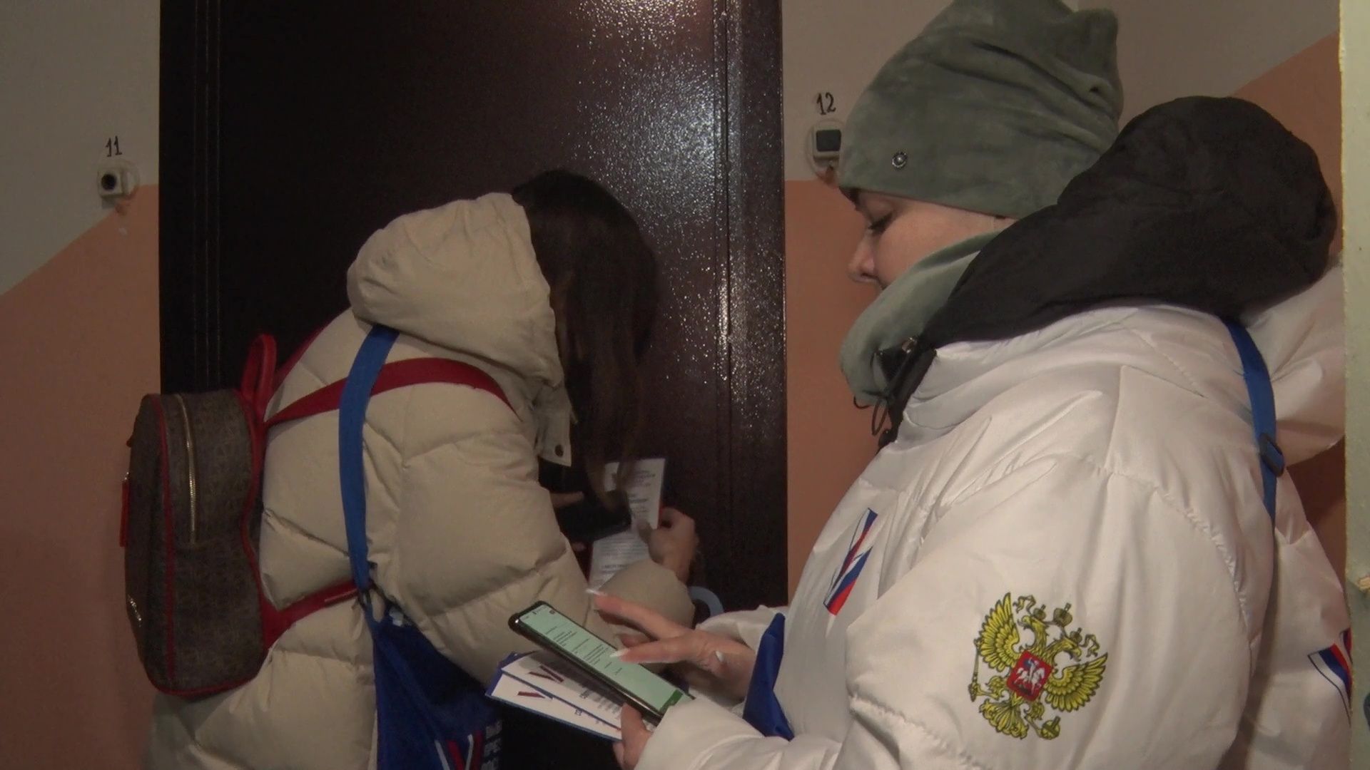 ленинский городской округ, Видное, информаторы, УИК, выборы президента, обход, обход квартир, буклеты,