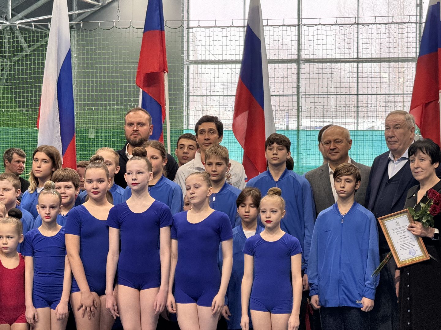 шаховская, теннис, открытие теннисного корта,