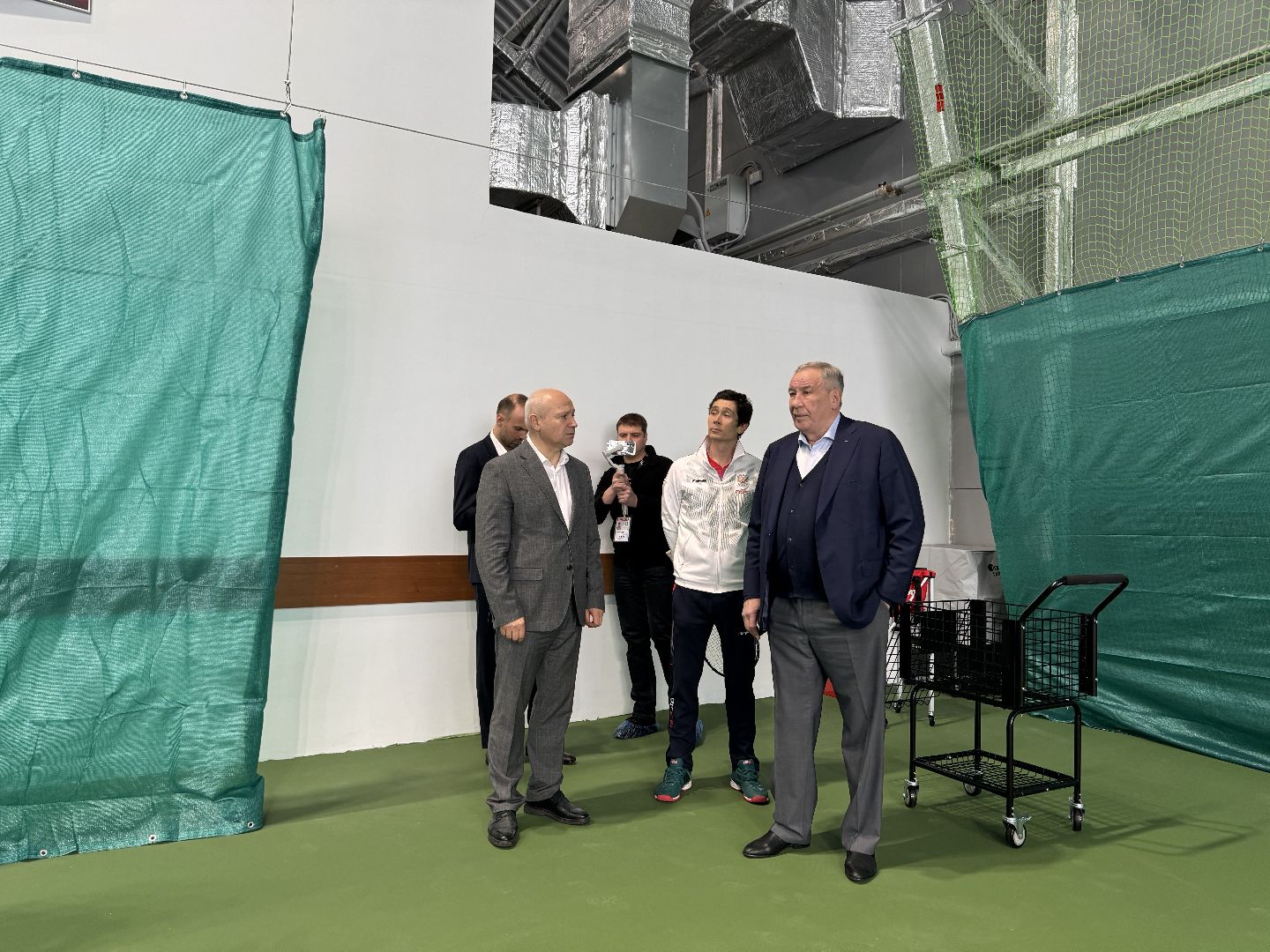 шаховская, теннис, открытие теннисного корта,