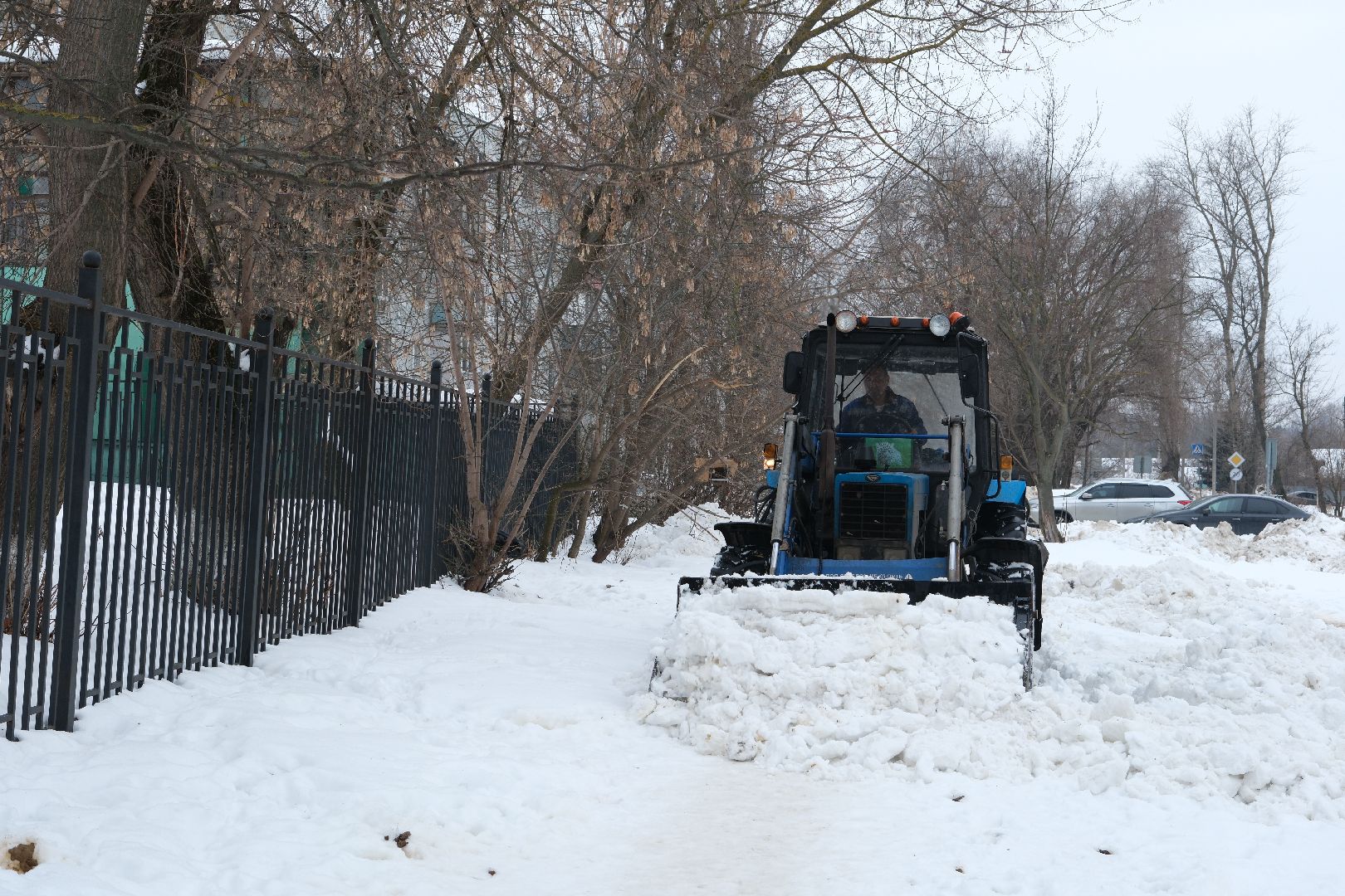 лыткарино, общество, выездная администрация, снег,