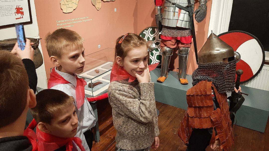 дети, музей,