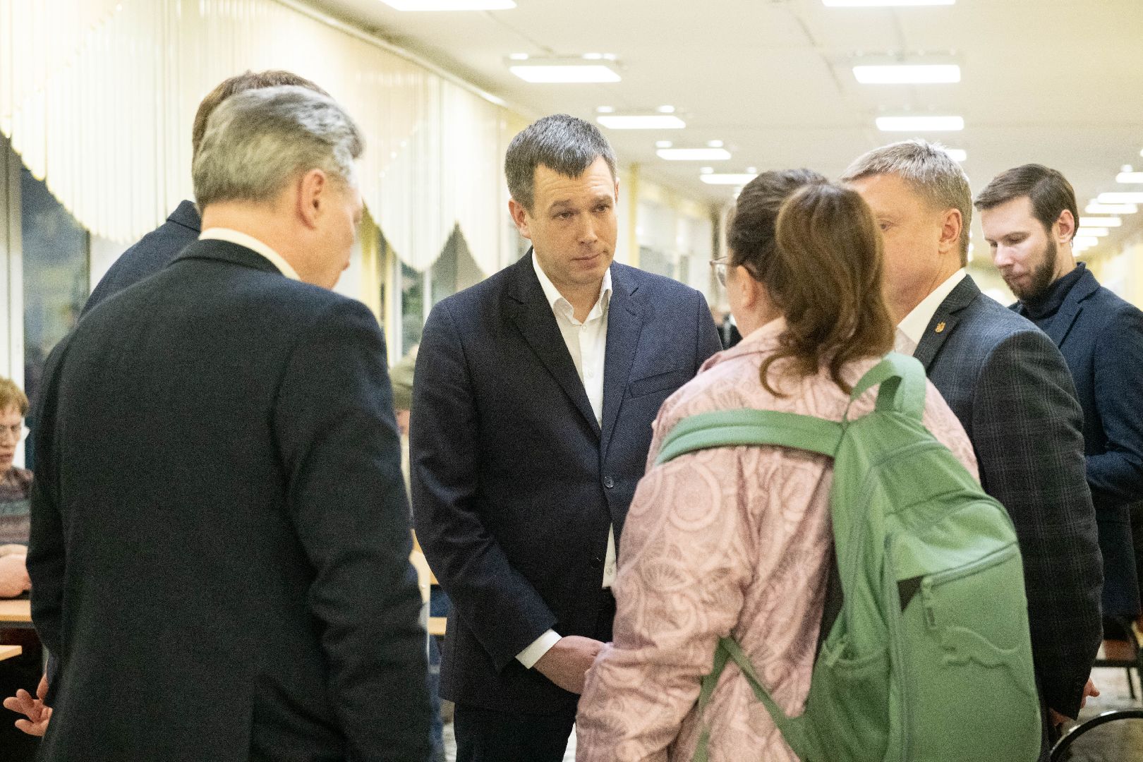 лыткарино, общество, выездная администрация, снег, двор,