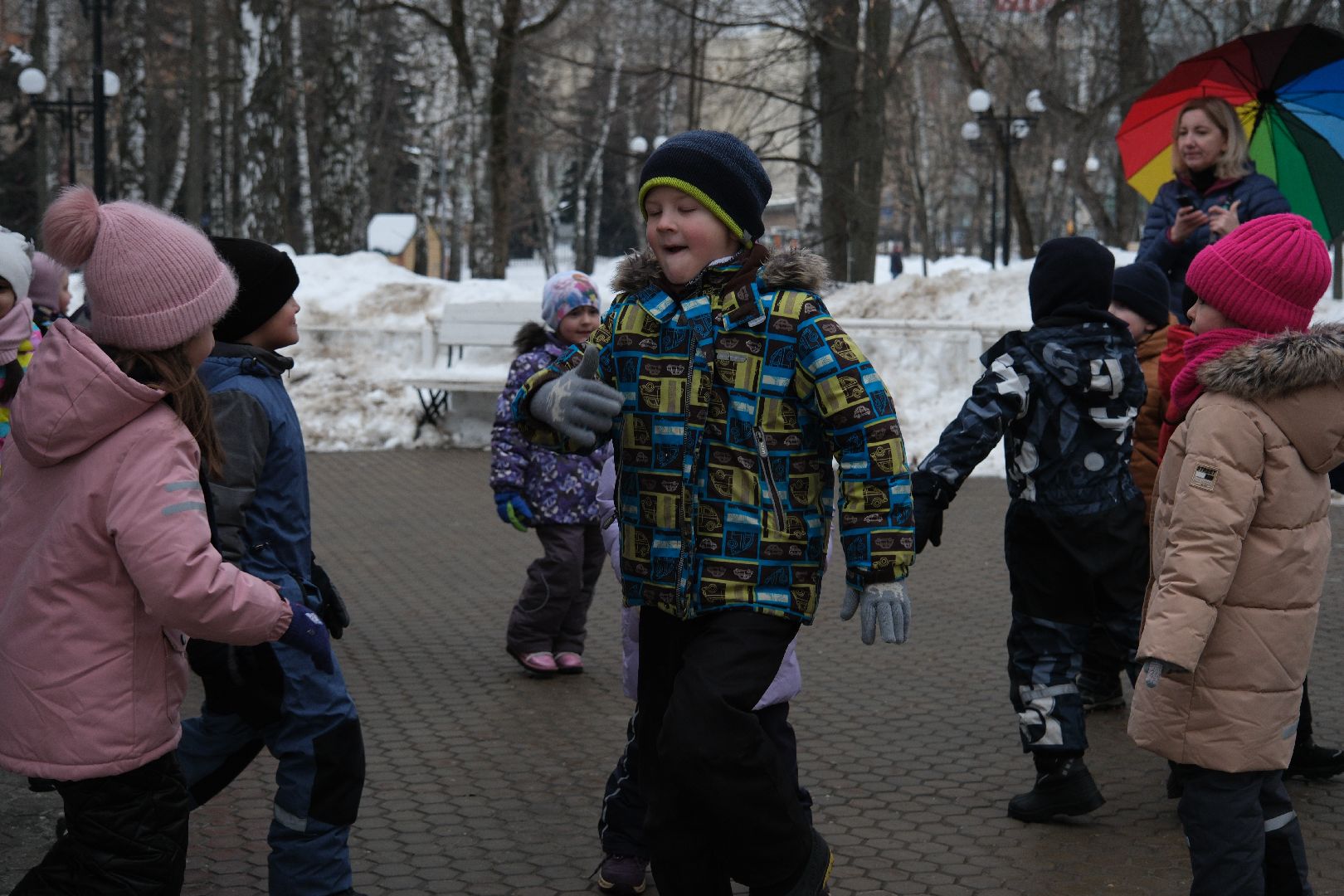 лыткарино, парк, весна, дети,